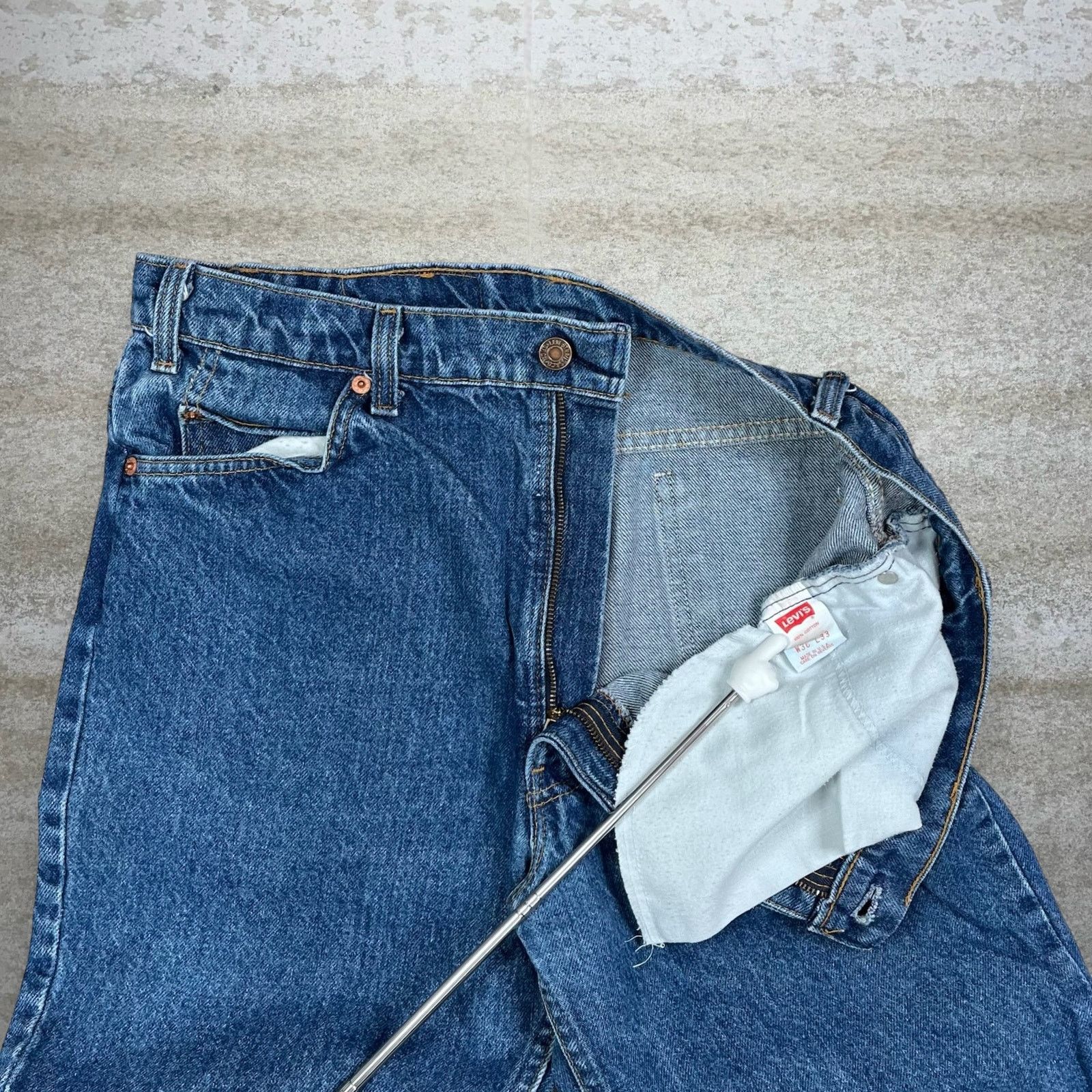 Levi's Vintage 80s Orange Tab Levis Jeans 36x33 Bootcut Medium Wash Size US 36 / EU 52 - 5 Thumbnail