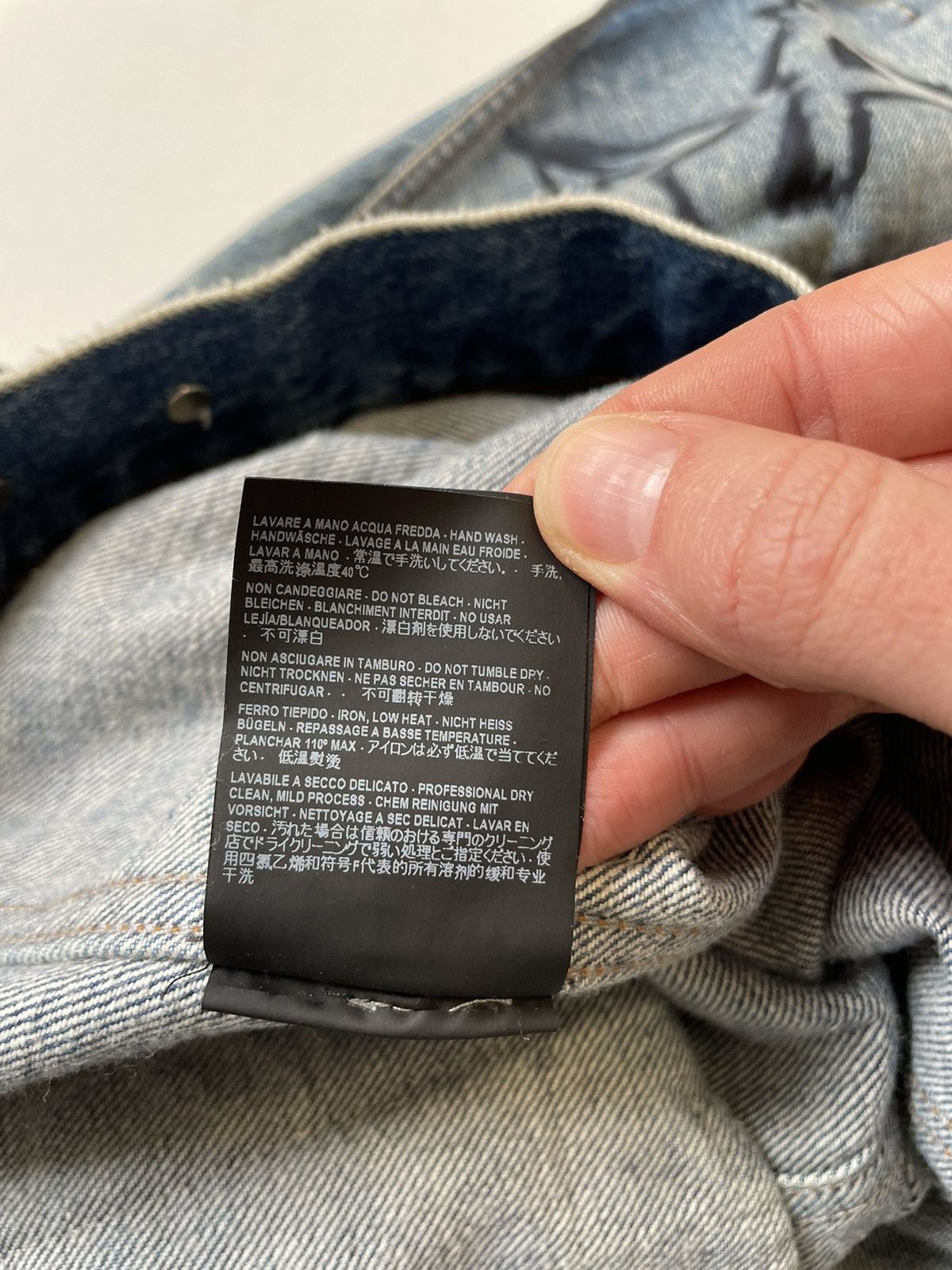 Balenciaga 2018 ‘Grafitti’ Denim Jacket Size US M / EU 48-50 / 2 - 17 Thumbnail