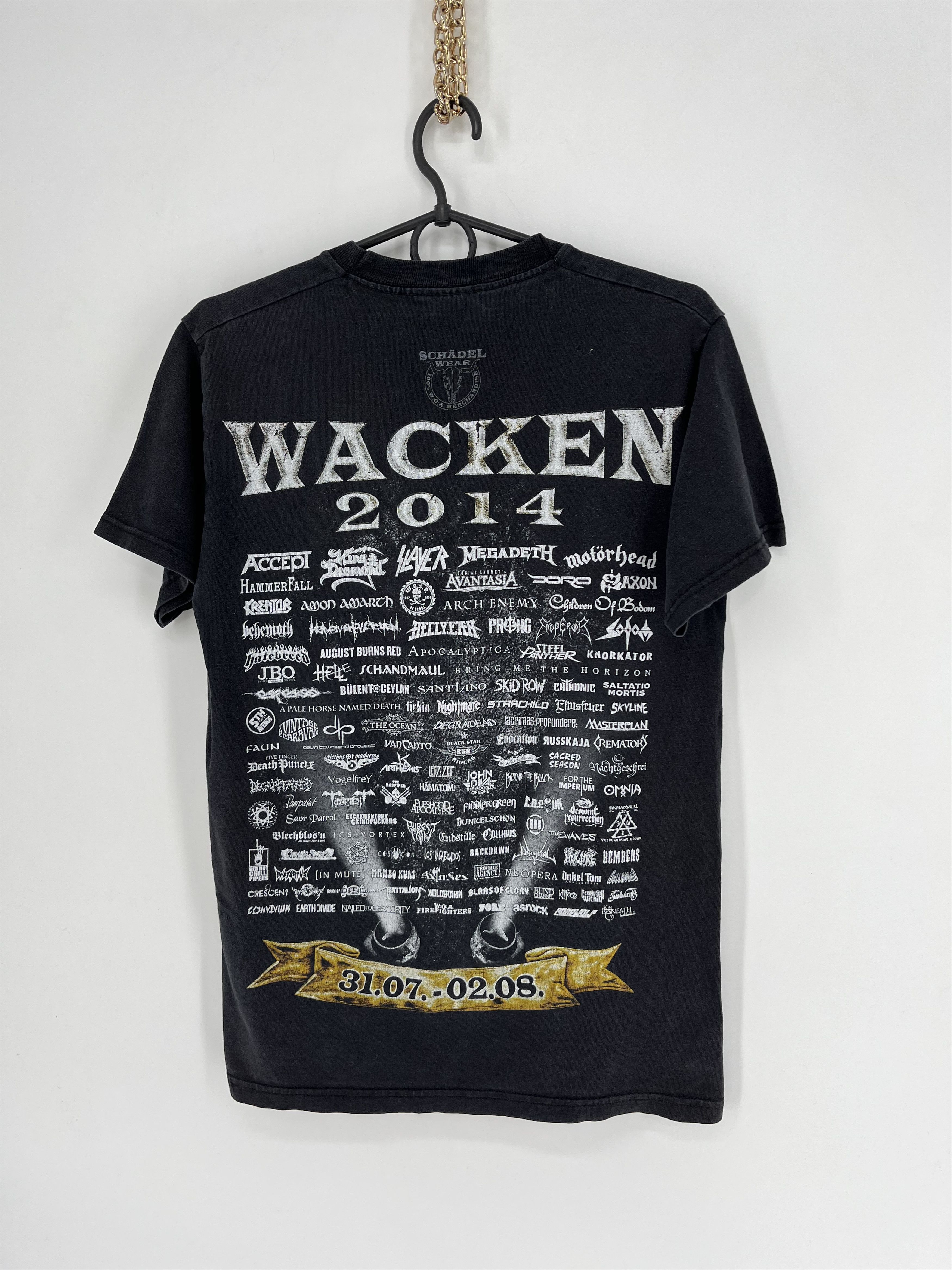 Band Tees 🔥MAKE OFFERS🔥Vintage Wacken W:O:A tee Travis Scott style Size US S / EU 44-46 / 1 - 11 Thumbnail