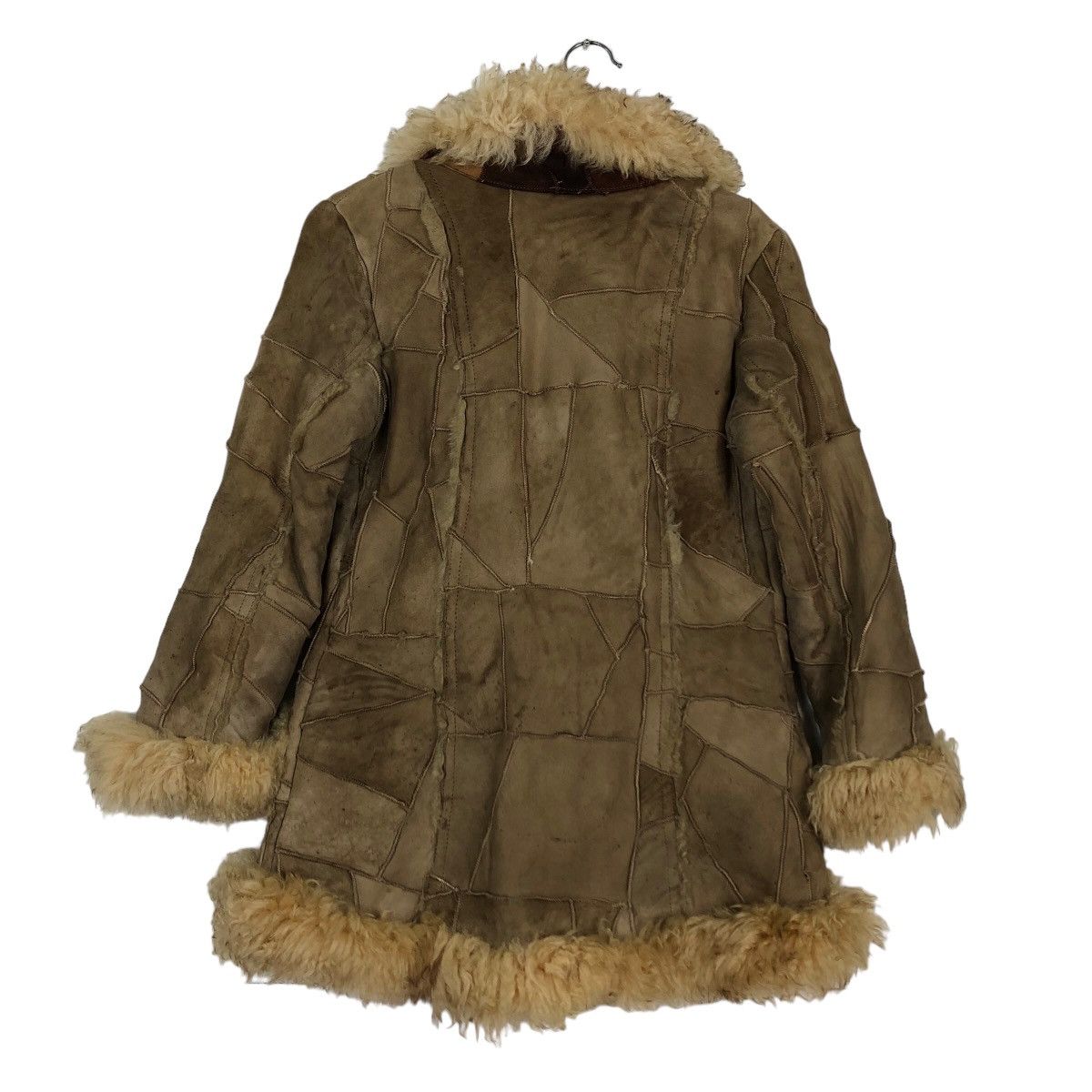 Genuine Leather 🔥90’s RARE GENUINE SUEDE LEATHER JACKET MINK FUR LINING Size US M / EU 48-50 / 2 - 8 Thumbnail
