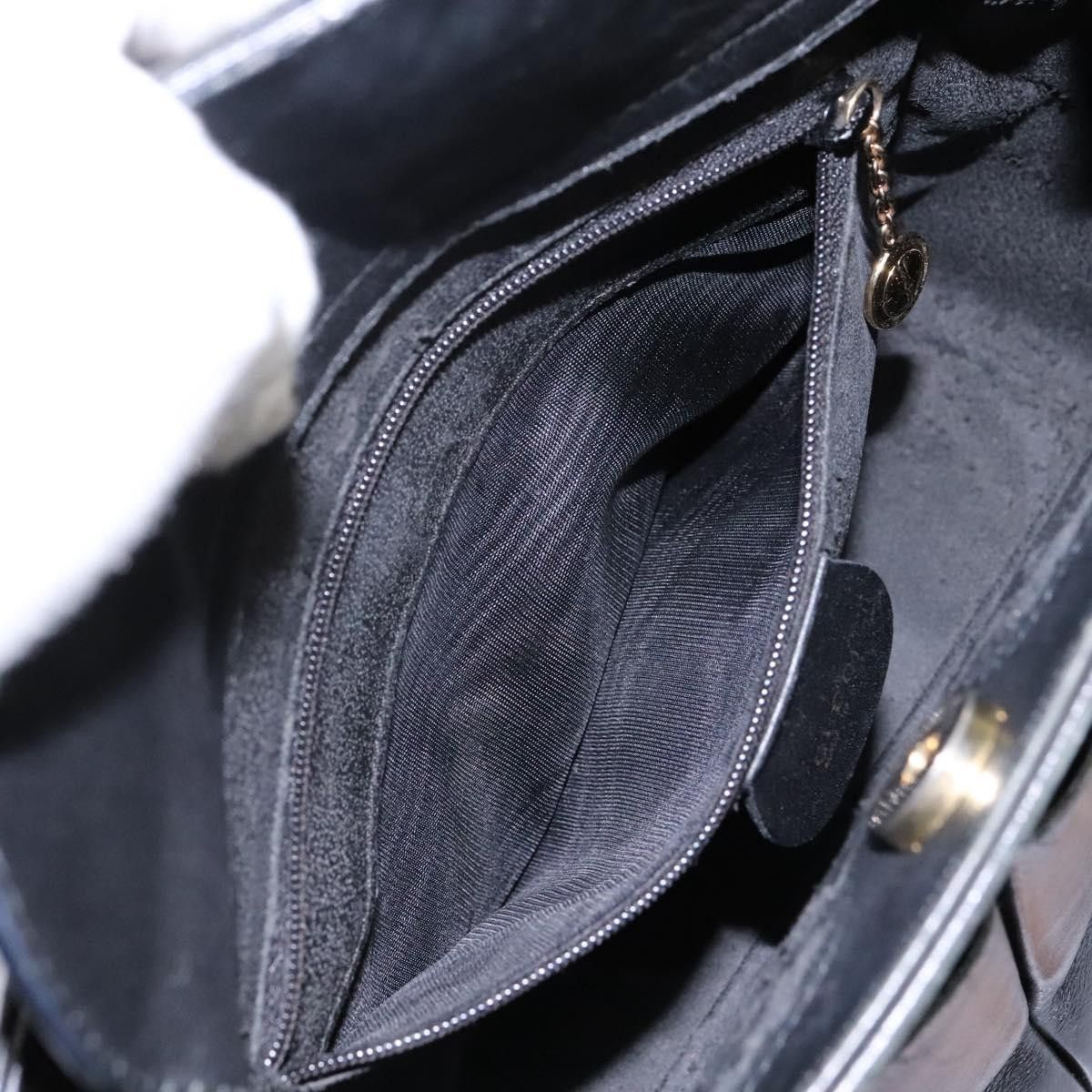 Gucci GUCCI Bamboo Hand Bag Leather Black Gold 000 2122 000 2122 Size ONE SIZE - 19 Thumbnail