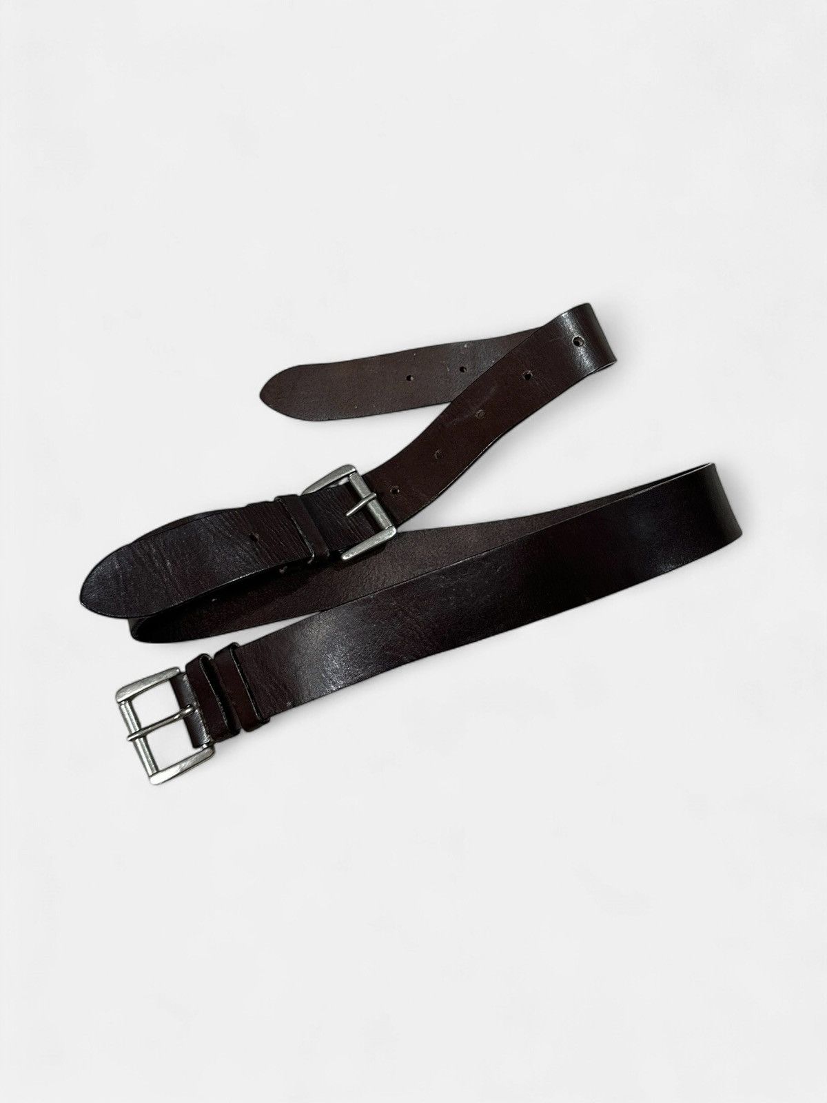 Ann Demeulemeester Ann Demeulemeester - Double Leather Belt Size ONE SIZE - 2 Thumbnail