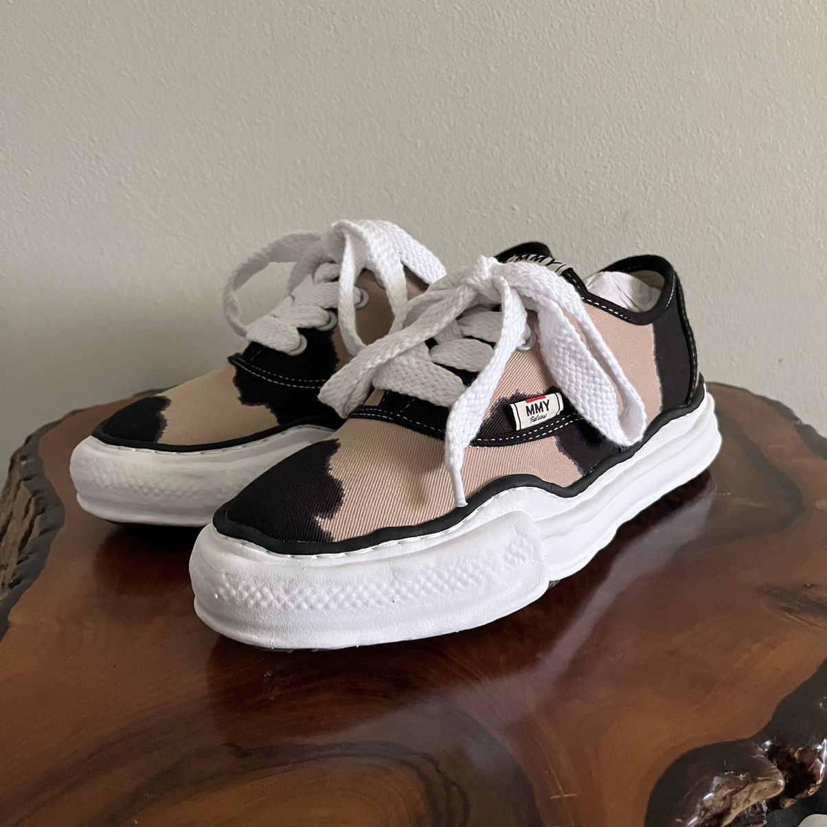 image of Miharayasuhiro Og Sole Baker Low Shoe in Brown, Men's (Size 8)
