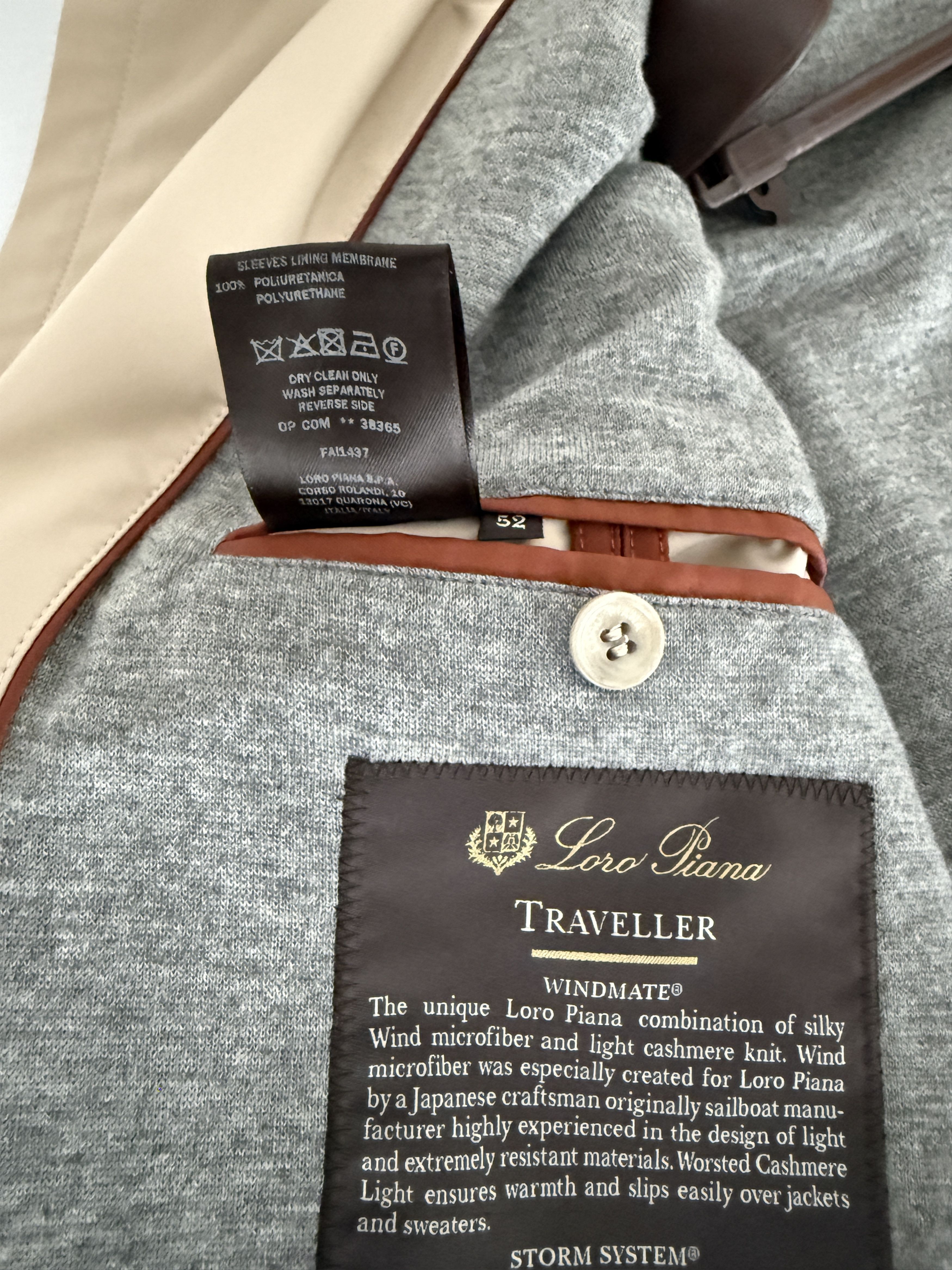 Loro Piana Windmate Traveller Jacket Size US L / EU 52-54 / 3 - 6 Thumbnail