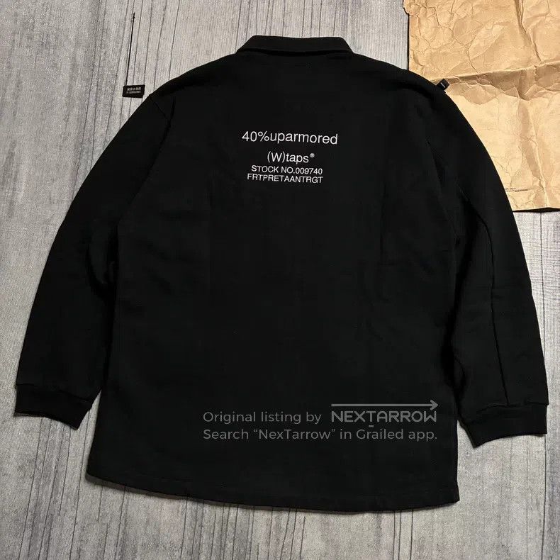 Wtaps Wtaps Batik Washed Four-Pocket Fleece Cotton Jacket Size US M / EU 48-50 / 2 - 2 Thumbnail