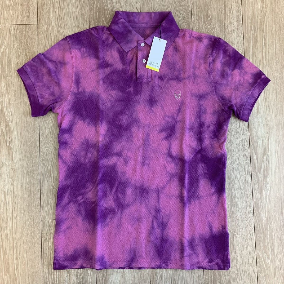 Lucien Pellat-Finet Brand New Lucien Pellat-Finet Archive Tie-Dye Polo Shirt Size US L / EU 52-54 / 3 - 2 Thumbnail
