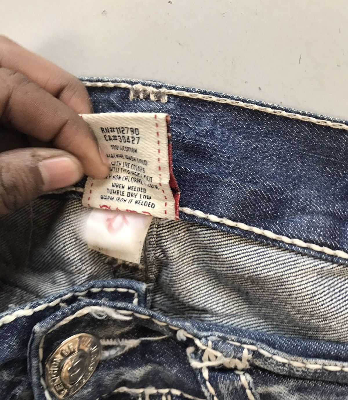 True Religion Vintage true religion denim Size US 34 / EU 50 - 8 Thumbnail