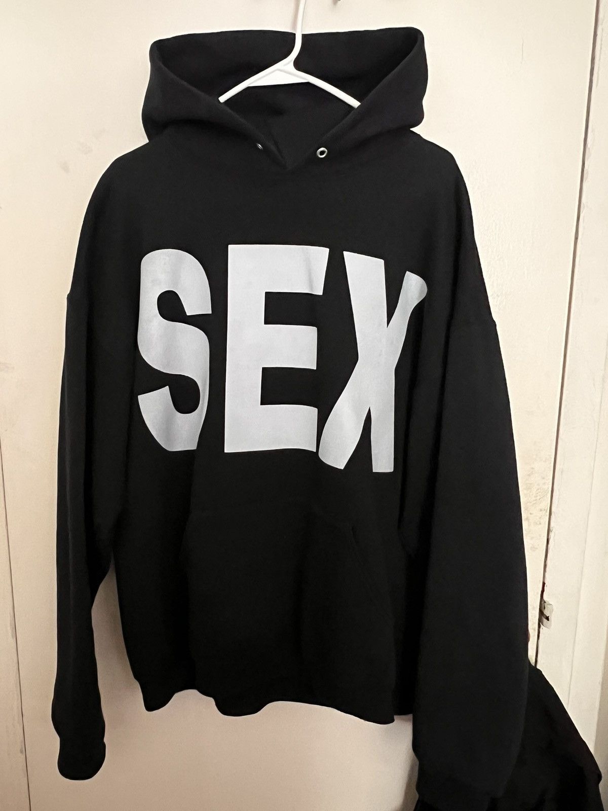 Japanese Brand ilovepunx SEX Hoodie Size US XL / EU 56 / 4 - 1 Thumbnail
