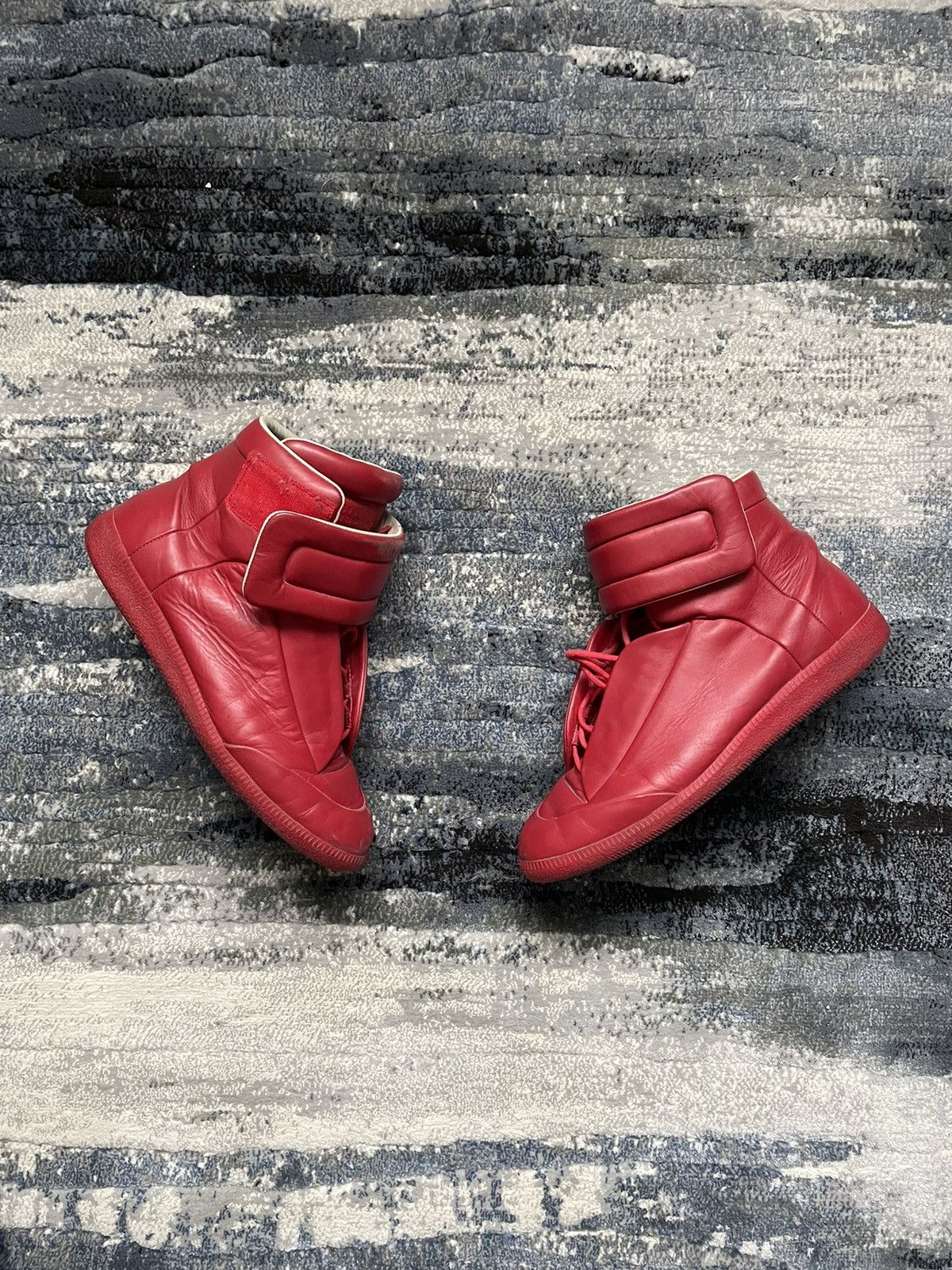 image of Maison Margiela Future High Red Shoes, Men's (Size 10)