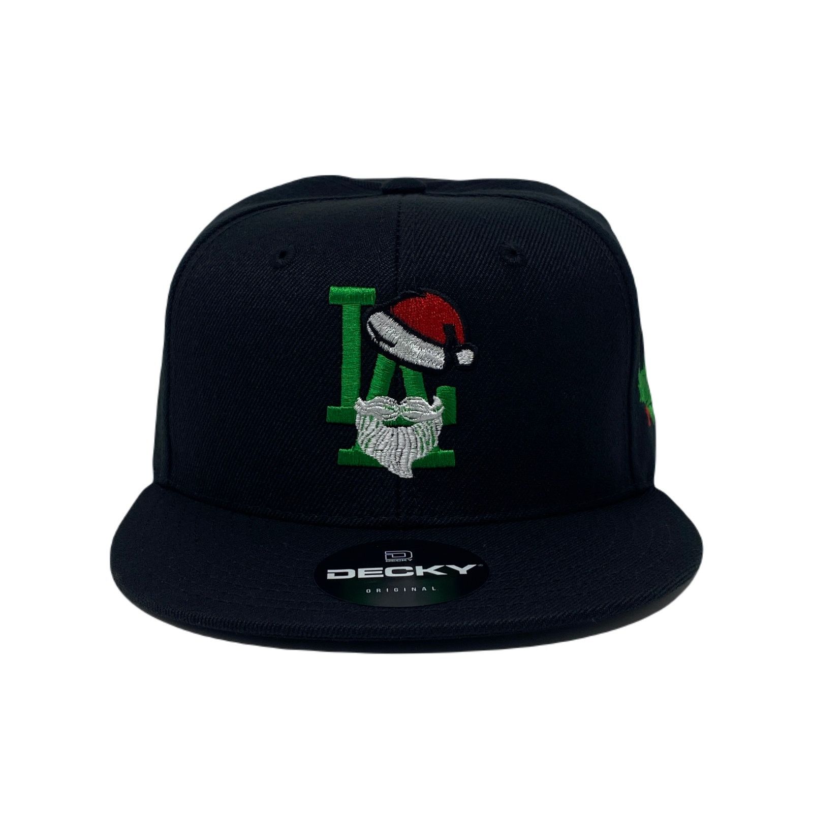 Other Los Angeles LA Santa Clause Christmas Beard Snapback Hat Size ONE SIZE - 5 Thumbnail