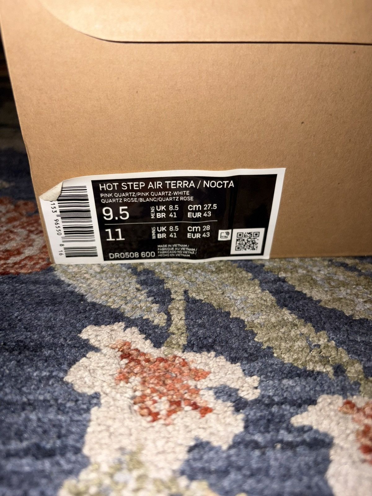 NOCTA × Nike Nike x NOCTA Hot Step Air Terra Pink Men’s Size 9.5 Size US 9.5 / EU 42-43 - 12 Thumbnail