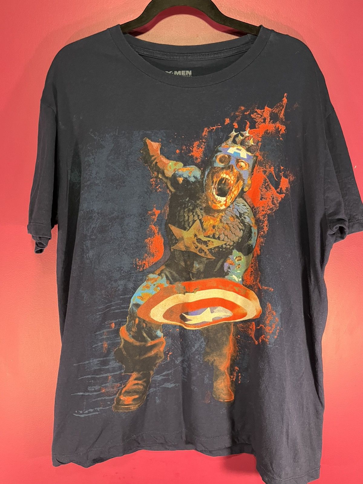 Kith × Marvel Comics Captain America zombie tee Size US XL / EU 56 / 4 - 1 Thumbnail