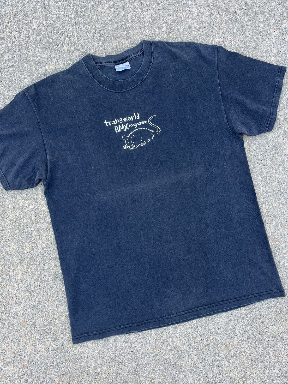 Hook-Ups Vintage 00’s Transworld BMX Magazine Faded T-Shirt Size US L / EU 52-54 / 3 - 10 Thumbnail