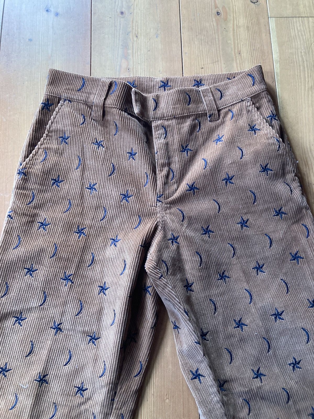 Soulland Embroidered Corduroy Pants Size US 32 / EU 48 - 2 Thumbnail