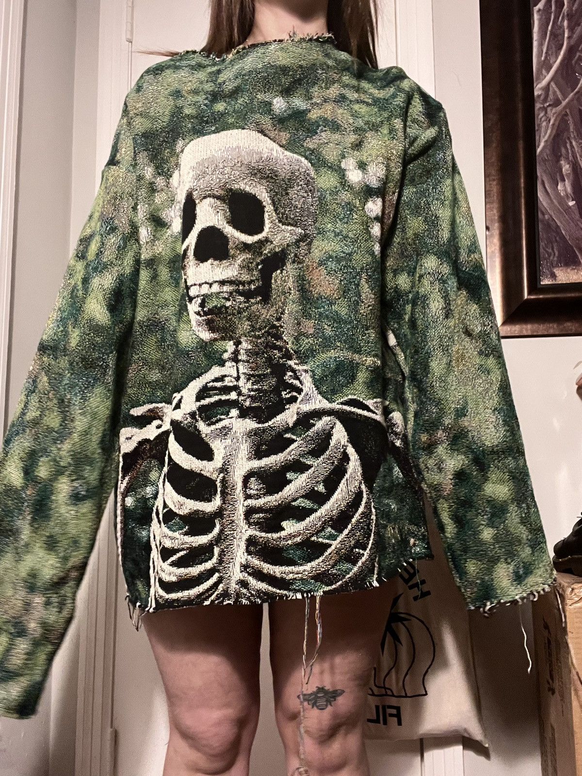 4x1111 ARTIST 4444 Tapestry Skeleton Jumper OS Size US L / EU 52-54 / 3 - 2 Thumbnail