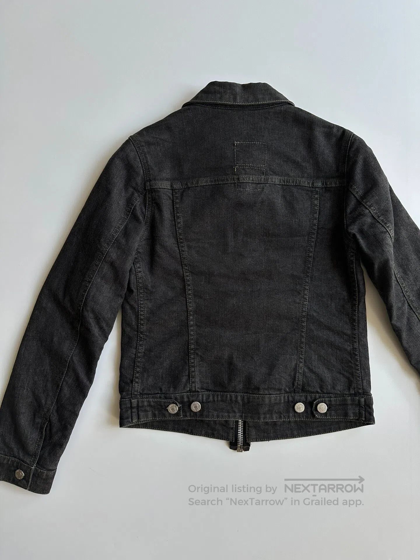 Helmut Lang HELMUT LANG Ori.Batch Long zipper denim jacket| Size US M / EU 48-50 / 2 - 6 Thumbnail