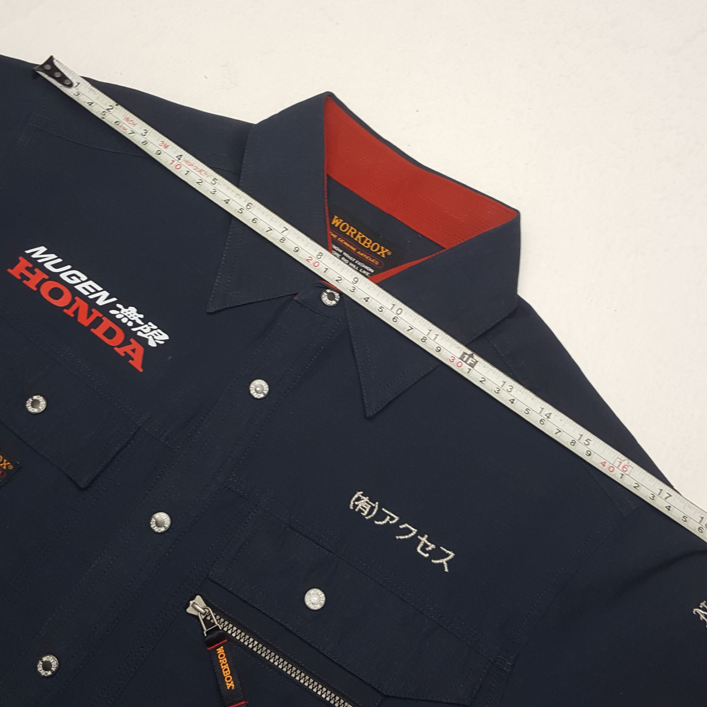 Honda × Vintage Vintage Mugen Honda Custom Art Button Up Shirt Size US S / EU 44-46 / 1 - 6 Thumbnail