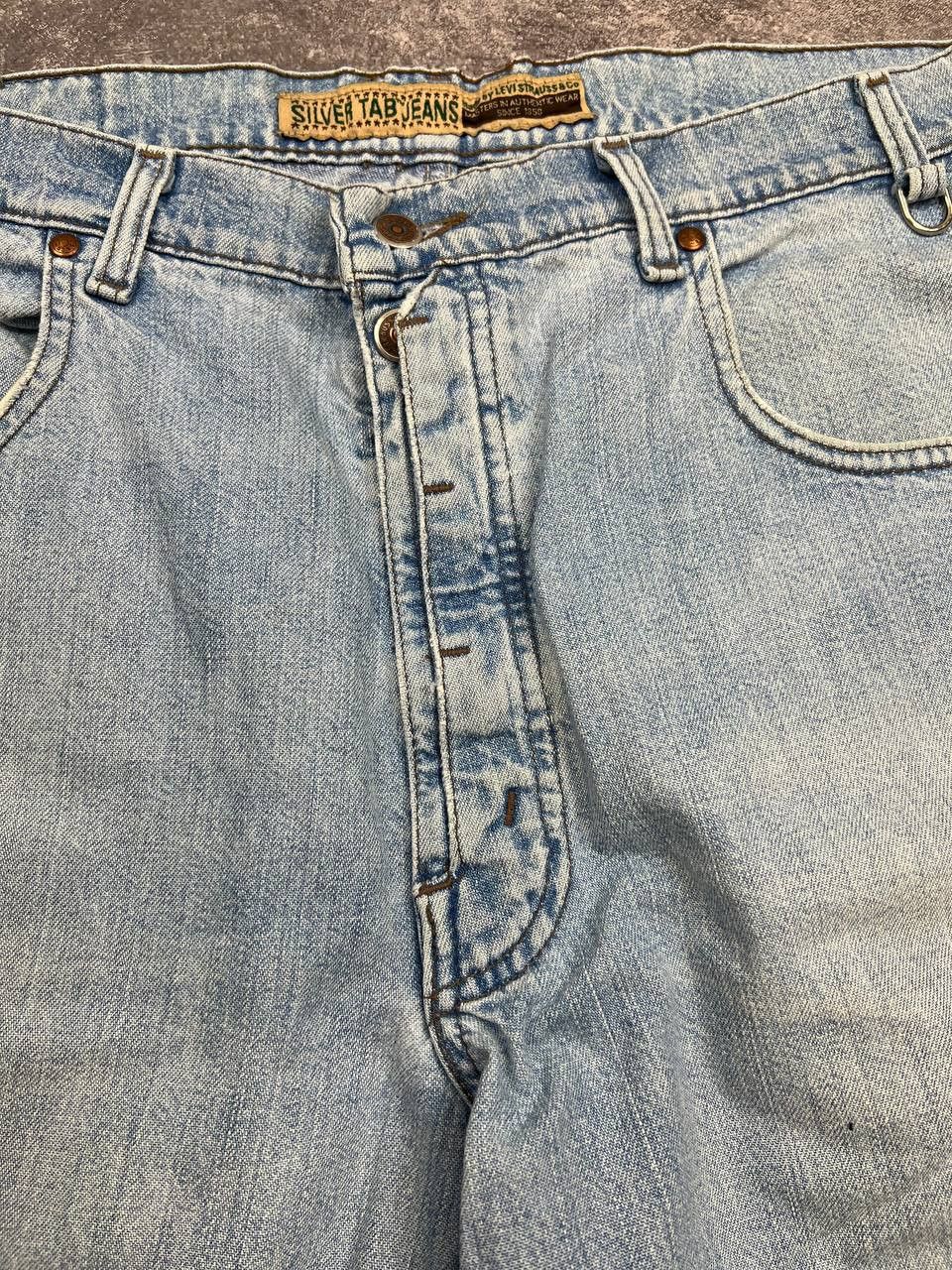 90s Vintage Levi's Silver Tab Loose Fit Denim Jeans