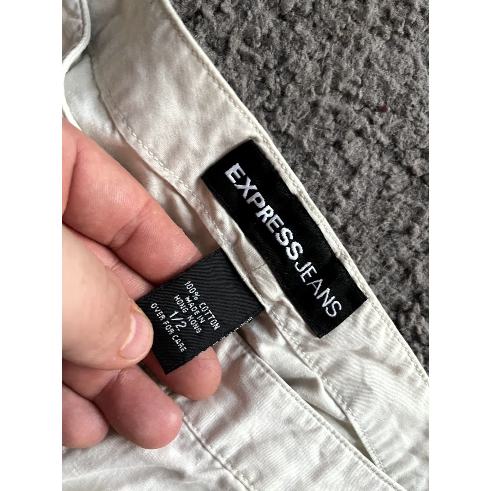 Express Express Pants Beige Stretch Straight Leg Women's Regular Size 1/2 Inseam 29in Nylon Rayon Beige Size 25" / US 0 / IT 36 - 5 Thumbnail