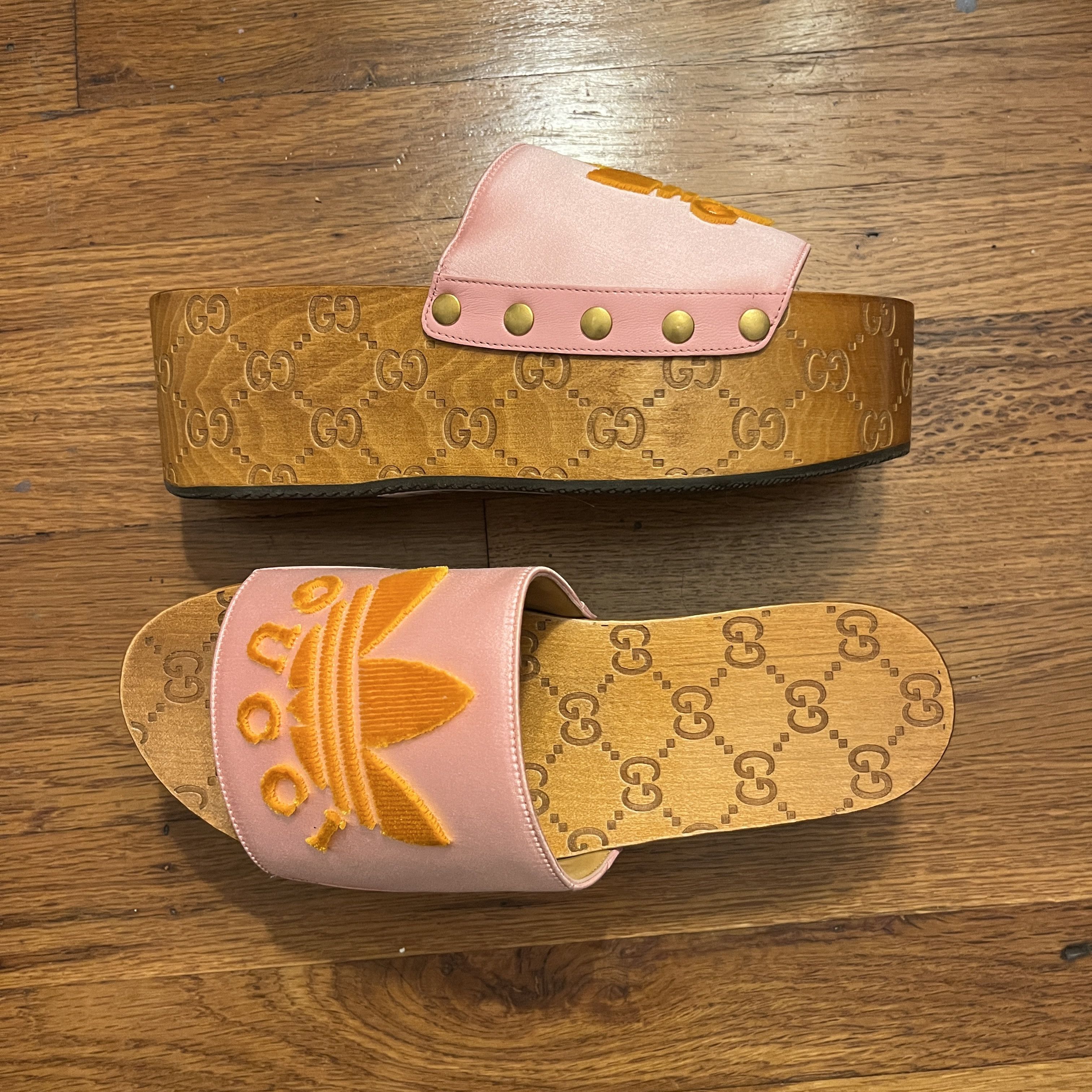 Adidas × Gucci Gucci x Adidas Platforms/Clogs Size US 6 / IT 36 - 3 Thumbnail