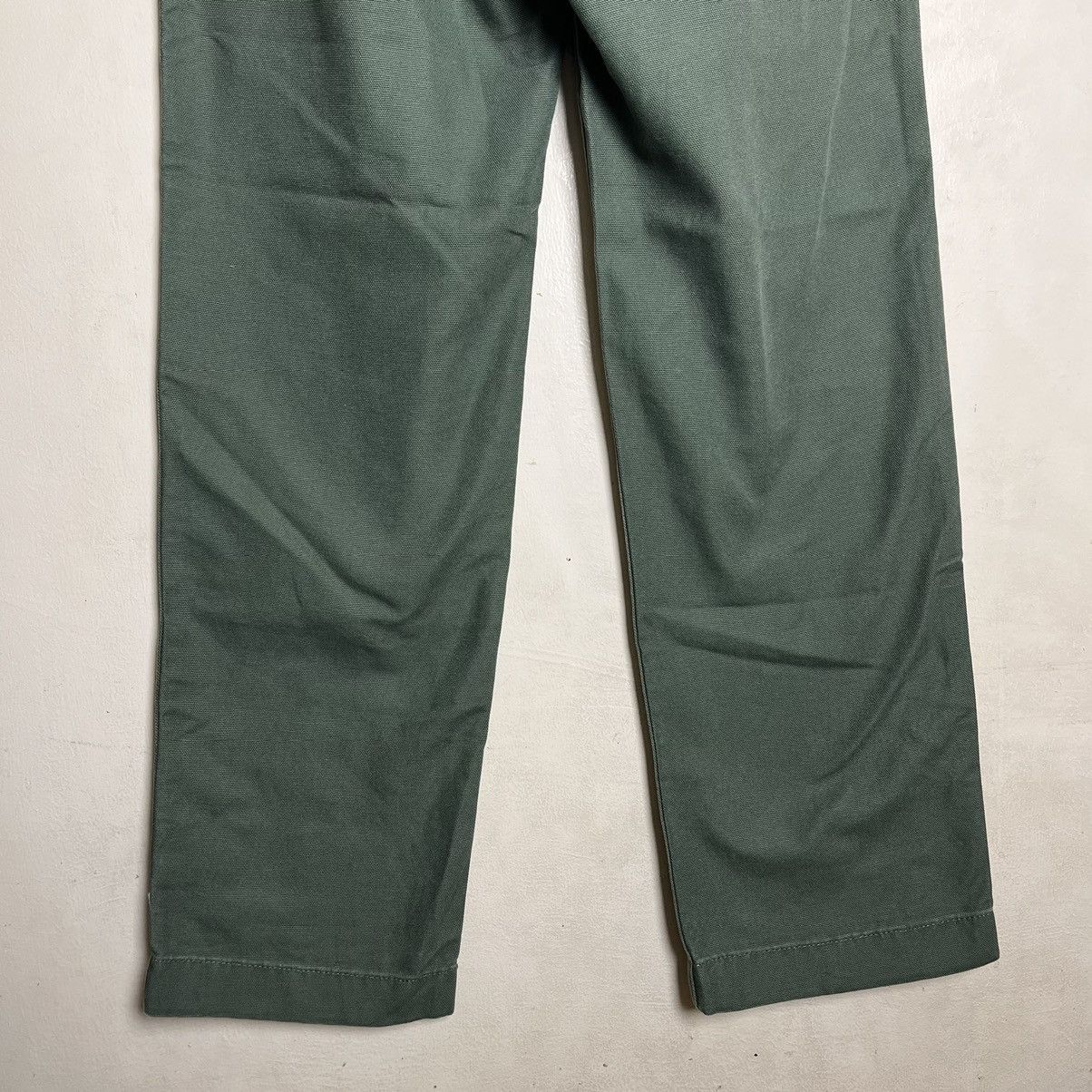 Nigel Cabourn Lybro by Nigel Cabourn Army Green Pleated Pants Size US 30 / EU 46 - 8 Thumbnail