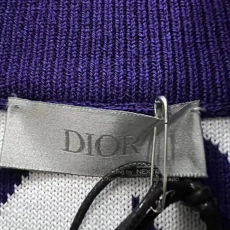 Dior Dior Multicolor Cotton Striped Jacket . Size L / US 10 / IT 46 - 5 Thumbnail