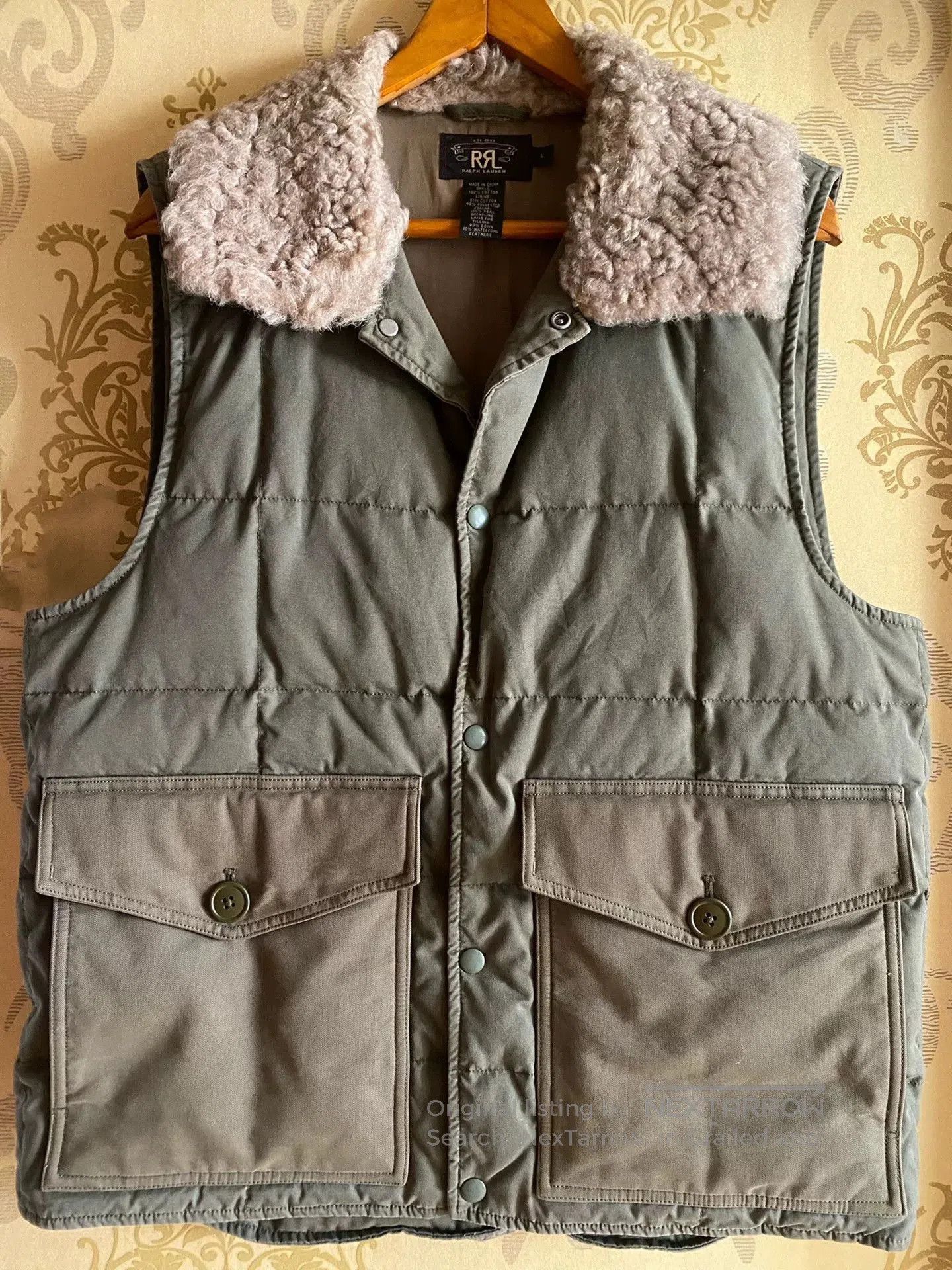 RRL Ralph Lauren vintage ralph lauren military style vest. Size US M / EU 48-50 / 2 - 1 Thumbnail