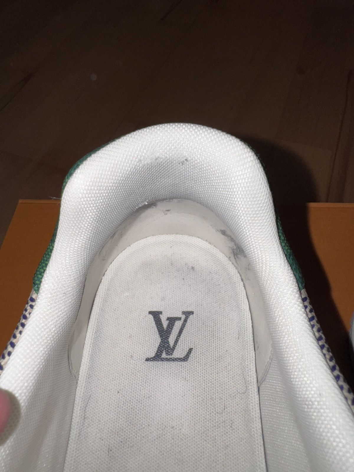 Louis Vuitton Louis Vuitton LV Trainer Green Damier By Pharell Size US 10 / EU 43 - 11 Thumbnail