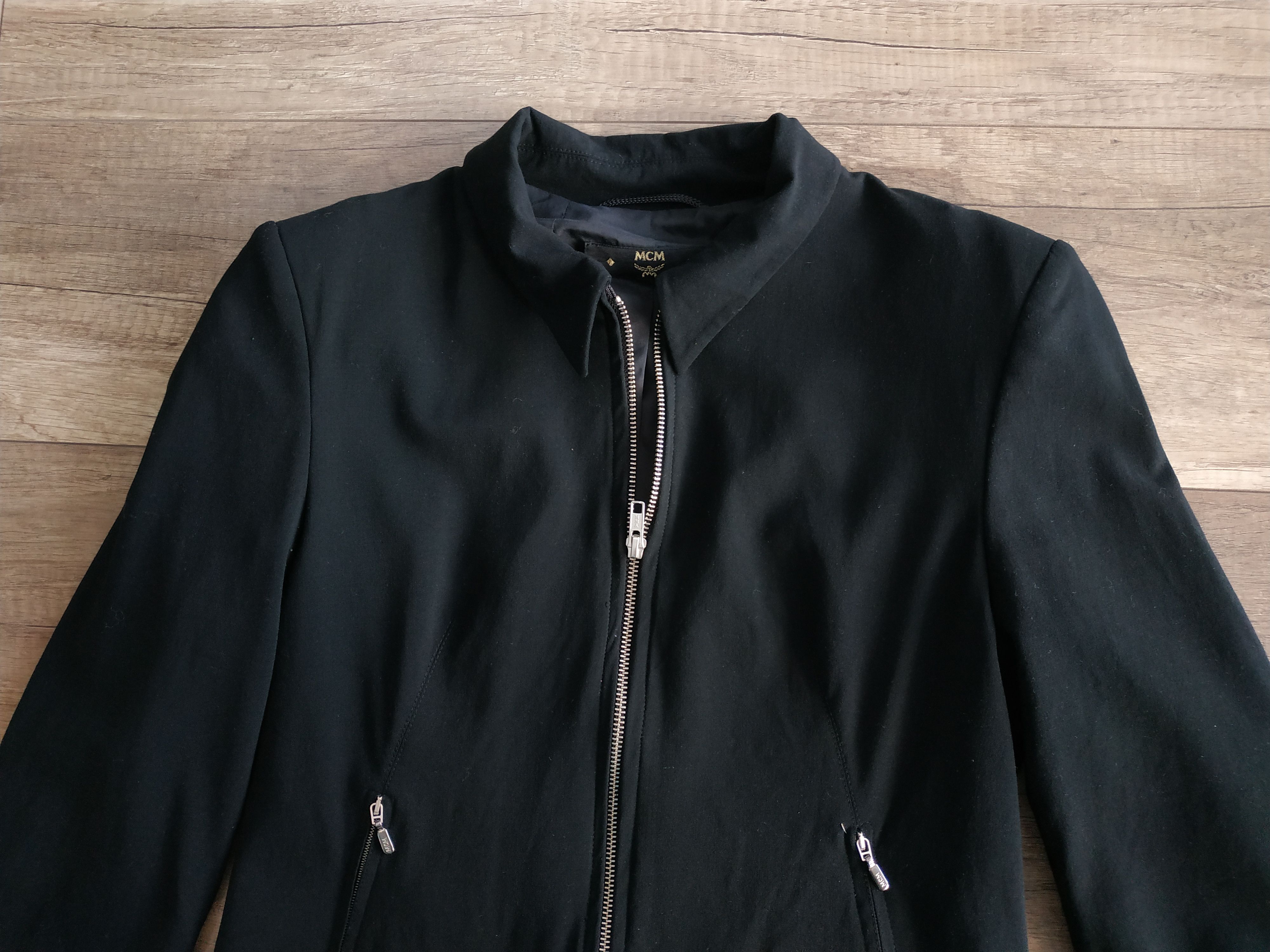 MCM × Vintage MCM Women's Full Zip Wool Vintage Blazer/Suit Jacket, s. S Size S / US 4 / IT 40 - 2 Thumbnail