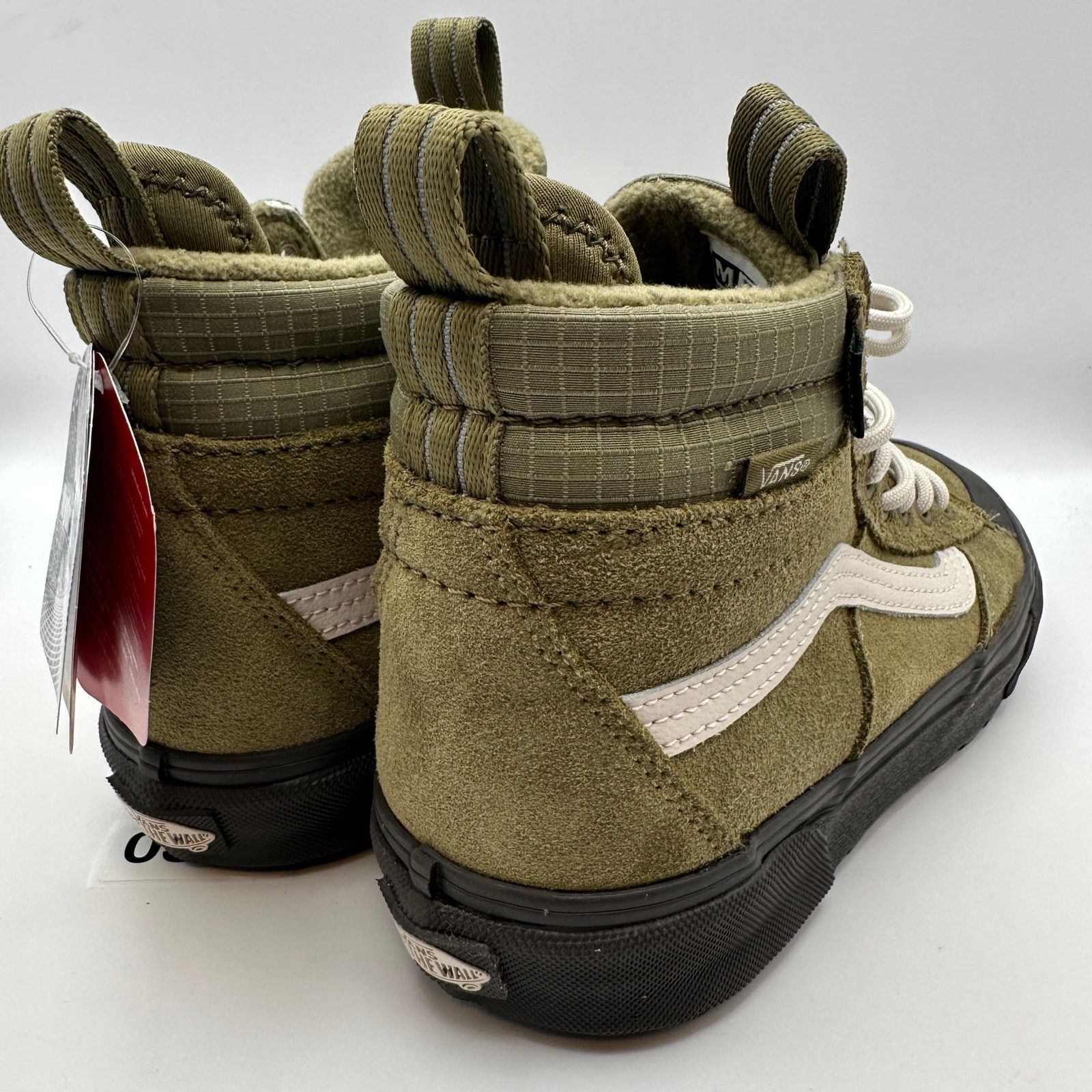 Vans VANS Mens 6.5 MTE Sk8 Hi Olive Green Winter Sneaker Size US 6.5 / EU 39-40 - 3 Thumbnail
