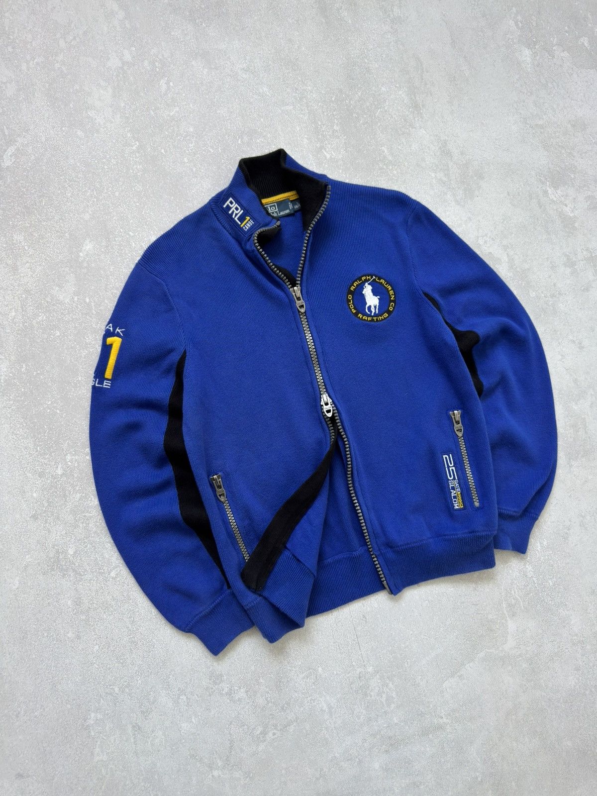Vintage Polo Ralph Lauren K1 Kayak Rafting Zip Jacket PRL1