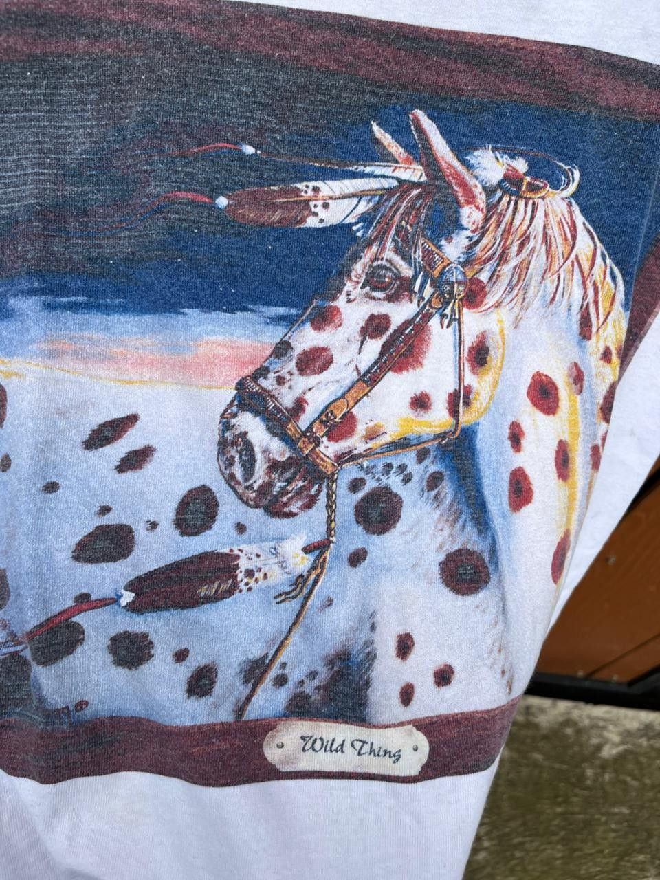 Other Art tees Appaloosa Soul horse graphic tee tshirt Size US XL / EU 56 / 4 - 4 Thumbnail