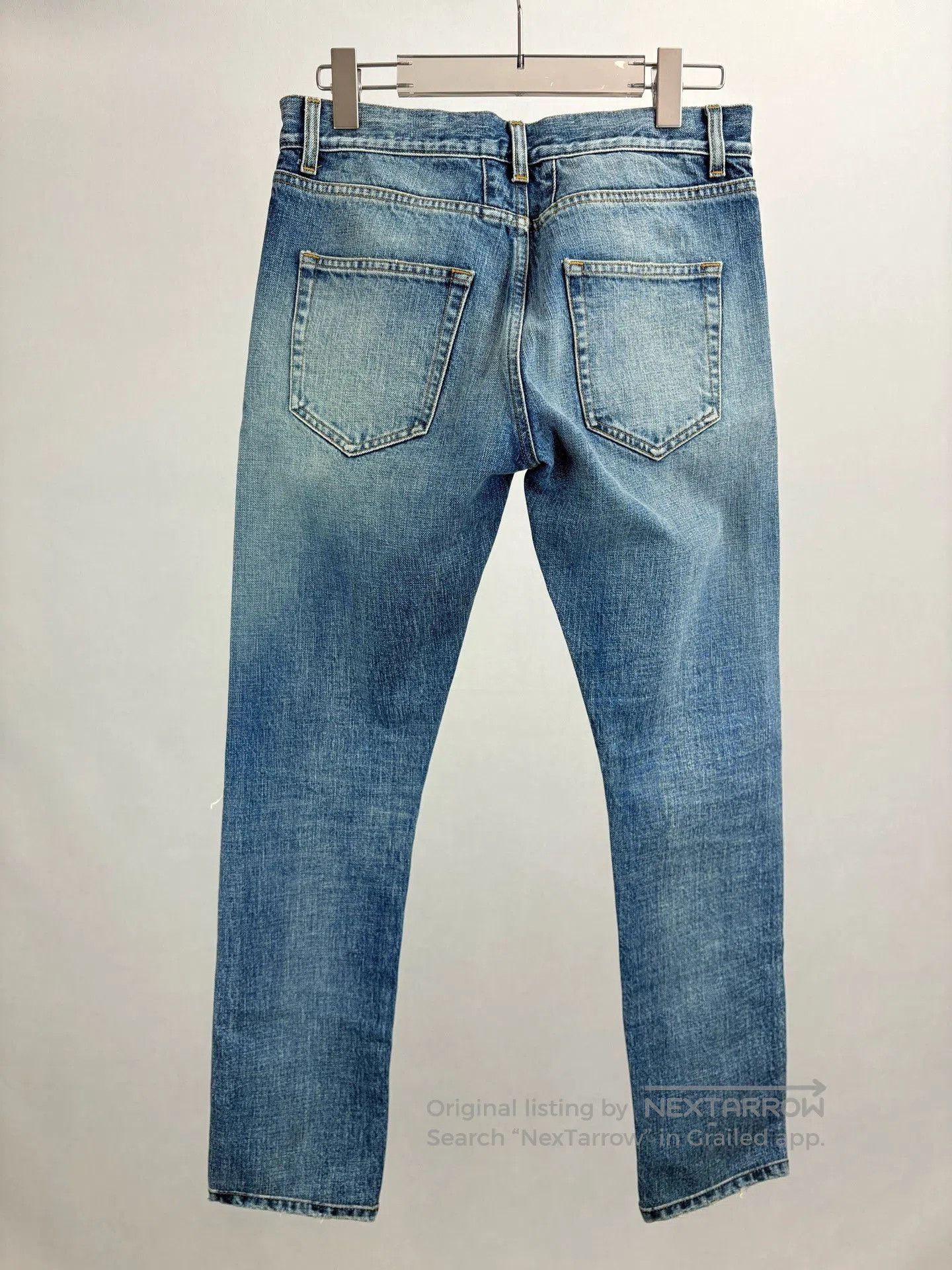 Saint Laurent Paris SAINT LAURENT SLP Washed Blue Jeans. Size 26" / US 2 / IT 38 - 2 Thumbnail