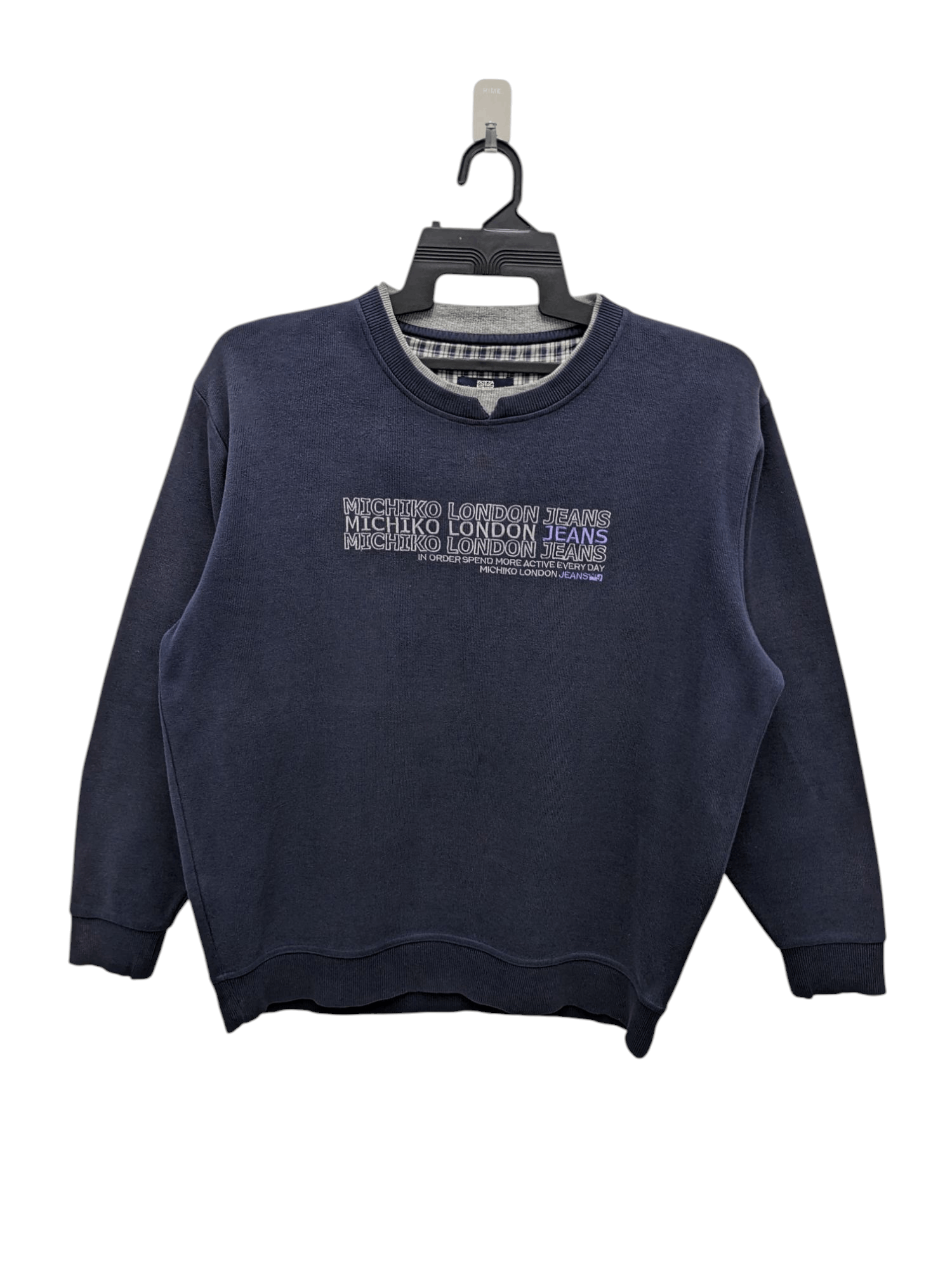 Michiko Koshino London JAPANESE BRAND MICHIKO KOSHINO LONDON JEANS SWEATSHIRT Size US XL / EU 56 / 4 - 1 Thumbnail