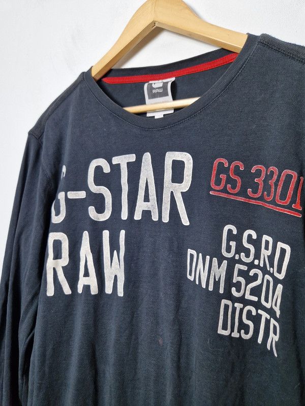 G-Star × Japanese Brand G-Star Raw vintage longsleeve Size US L / EU 52-54 / 3 - 5 Thumbnail
