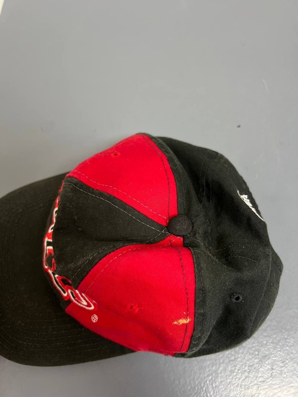 Other Vintage 90s Chicago Bulls Starter Snapback Baseball Cap Big Size ONE SIZE - 18 Thumbnail
