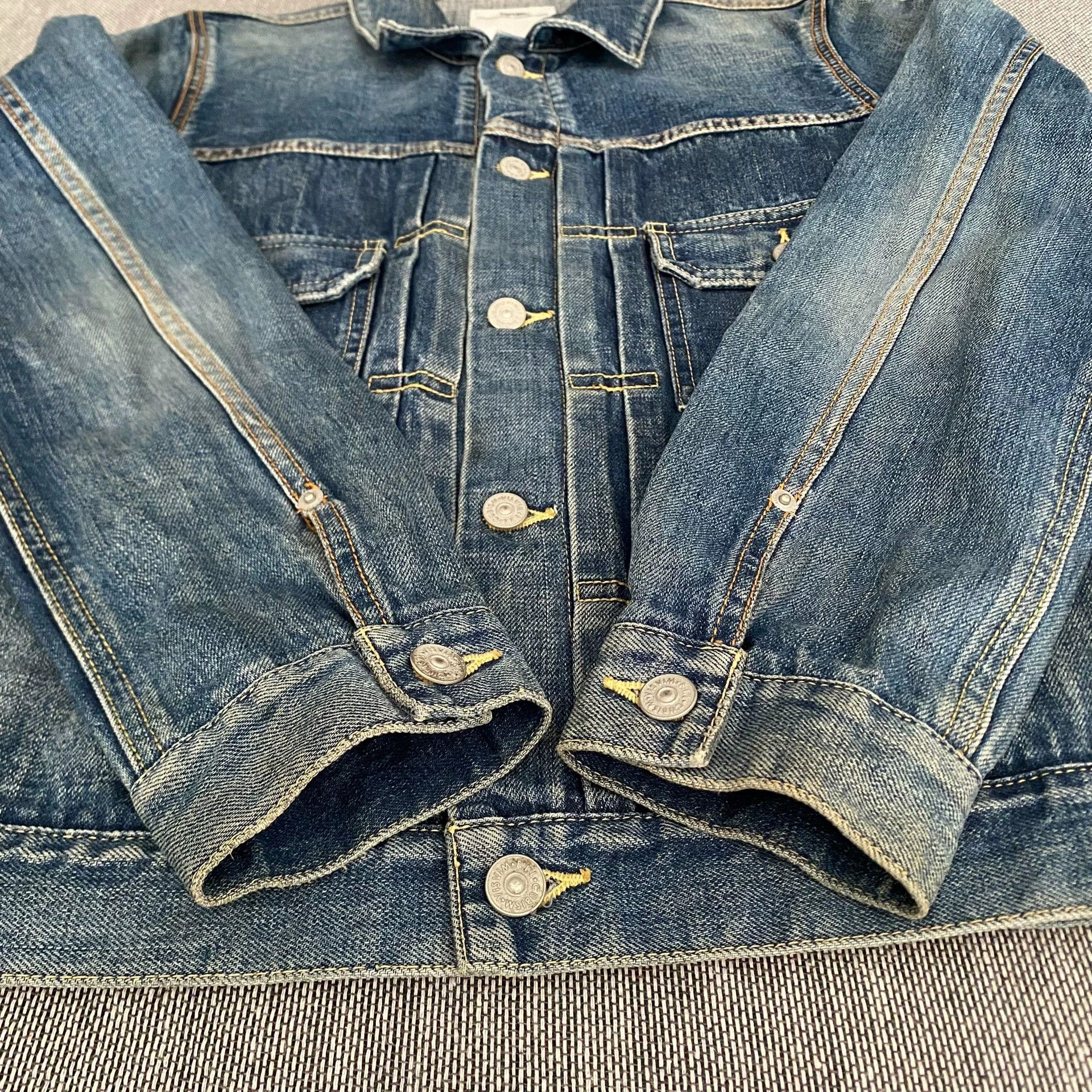 Visvim Visvim 101 Type 2 Damaged Denim Jacket 17aw Size US L / EU 52-54 / 3 - 5 Thumbnail