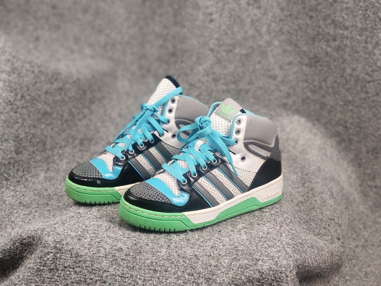 Adidas Vintage Adidas Originals Metro Attitude Hi Sneakers Jeremy Size US 6.5 / EU 39-40 - 8 Thumbnail