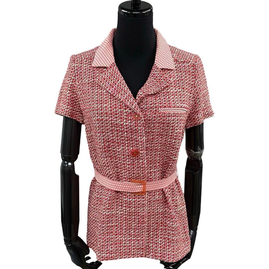 Chanel ChanelBlack wavy teddy double C logo zipper jacket 2503-Nex