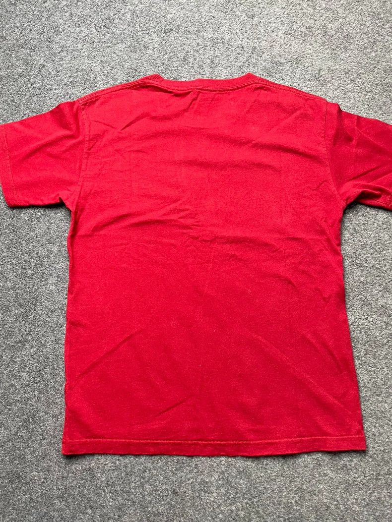 Balenciaga Balenciaga Classic BB logo printing on the chest of red sh Size US M / EU 48-50 / 2 - 6 Thumbnail