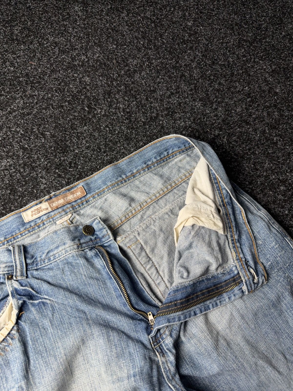 No Fear Vintage 90s No Fear Retro Y2K Baggy Denim pants jeans Size US 37 - 6 Thumbnail