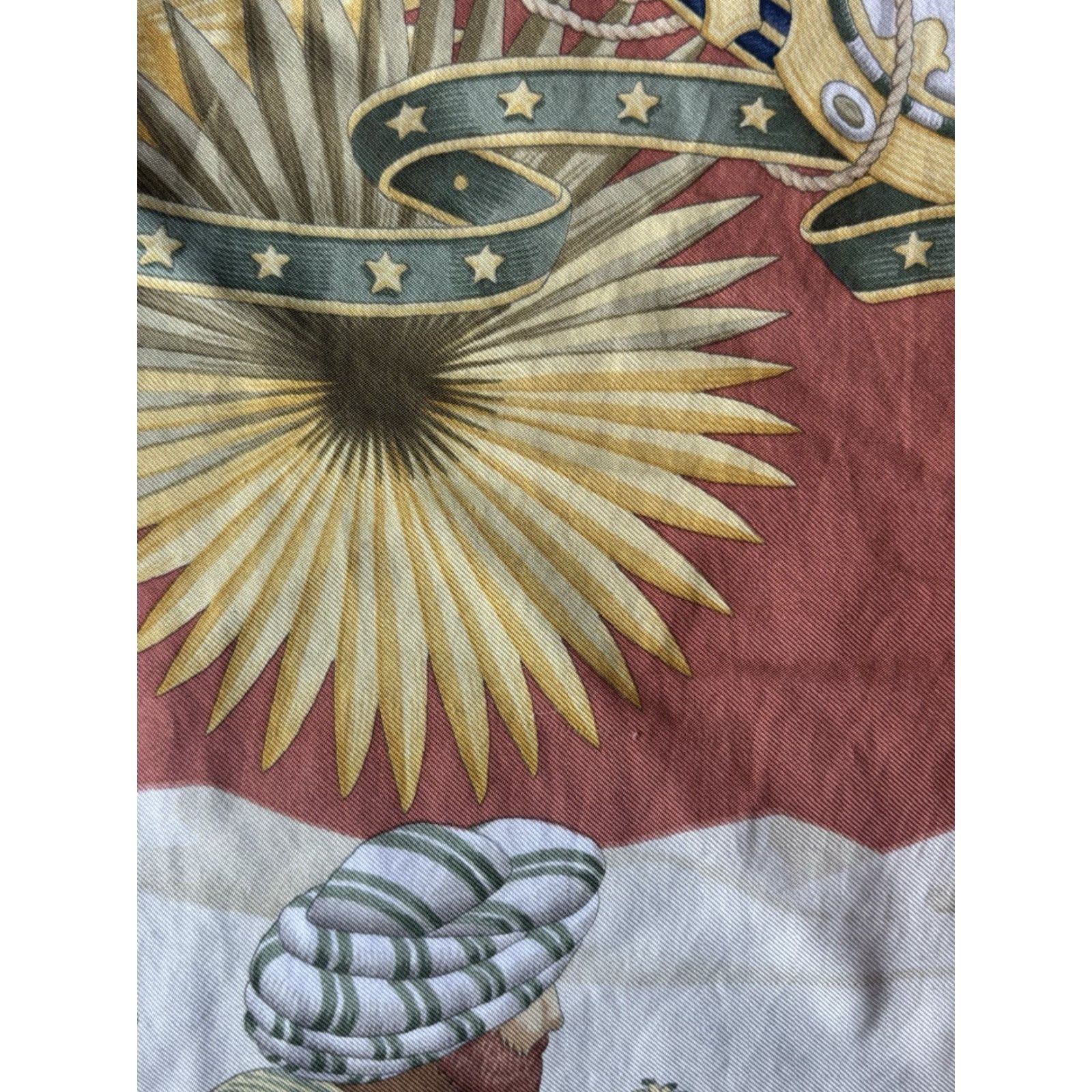 Salvatore Ferragamo VINTAGE Salvatore Ferragamo Silk Scarf 32 Inches Animal Print Logo multi Women Scarf Size ONE SIZE - 3 Thumbnail