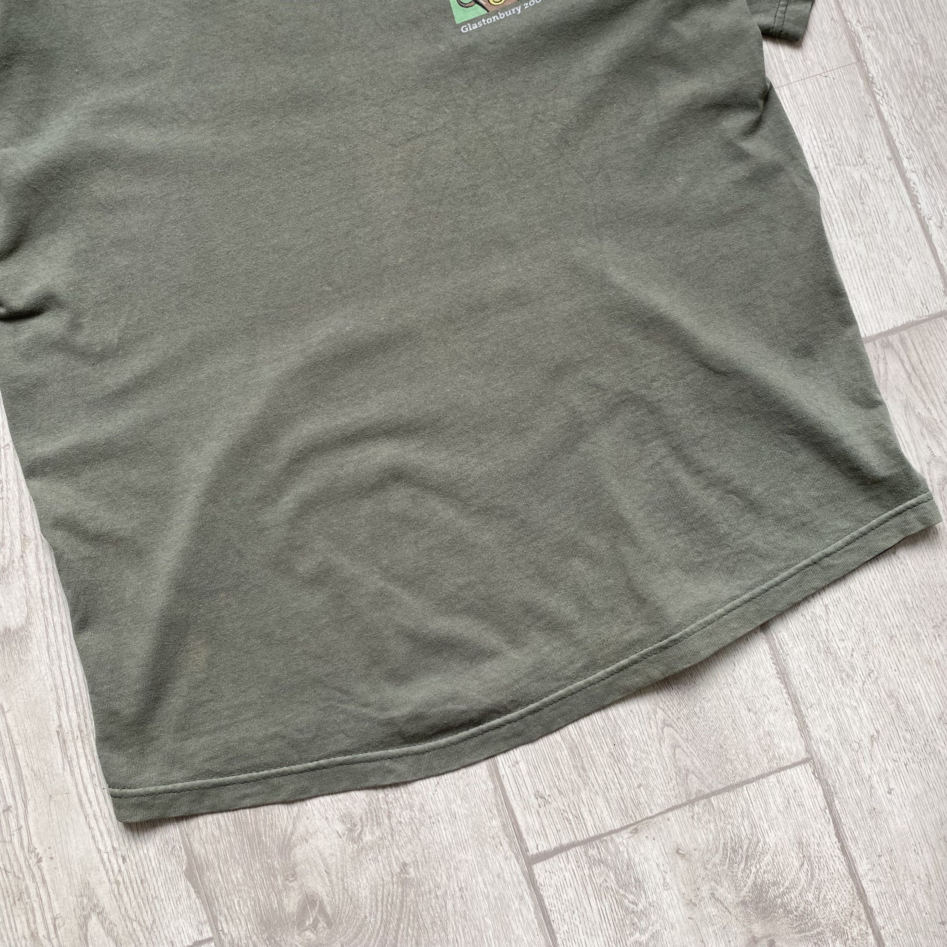 Band Tees Vintage 2000s Glastonbury Festival Tee Cow logo the Guardian Size US M / EU 48-50 / 2 - 3 Thumbnail
