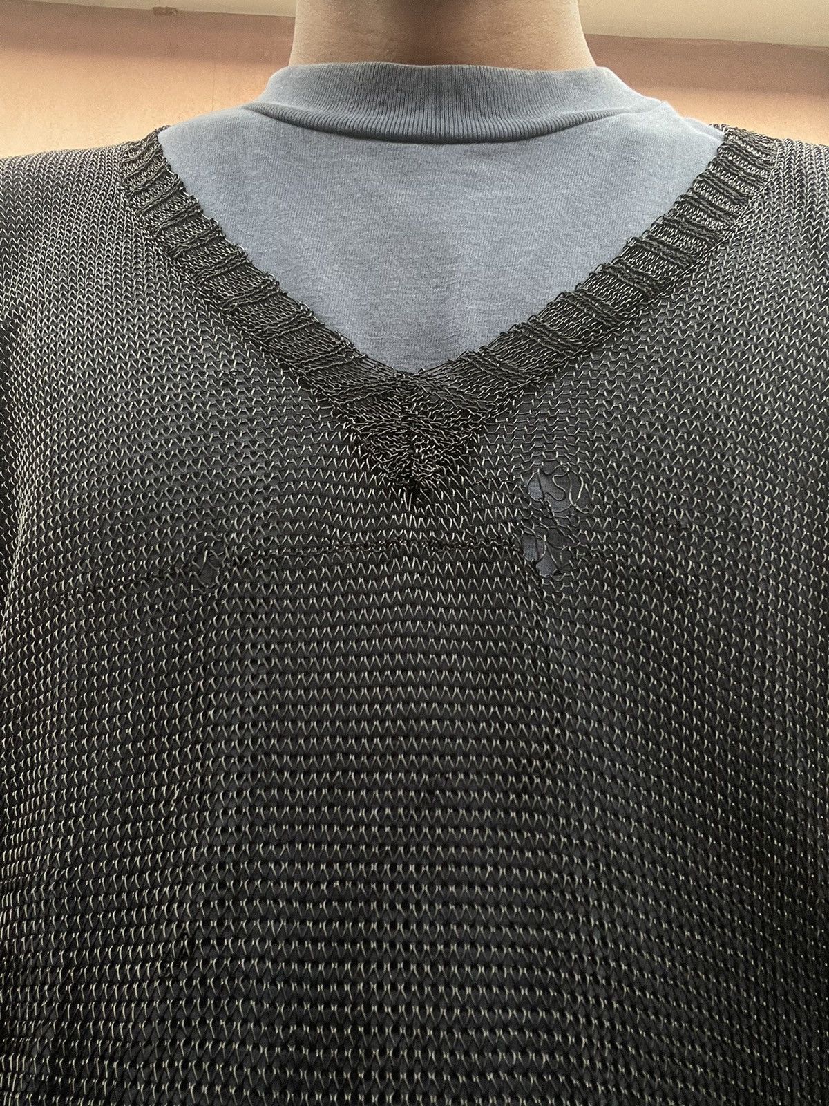 If Six Was Nine Fishnet Knitwear Style Size US S / EU 44-46 / 1 - 8 Thumbnail