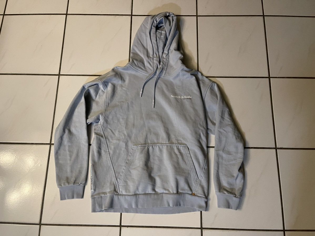 Scotch & Soda Scotch & Soda Hoodie Blue Logo Sweatshirt Men’s Size Large Size US L / EU 52-54 / 3 - 1 Thumbnail
