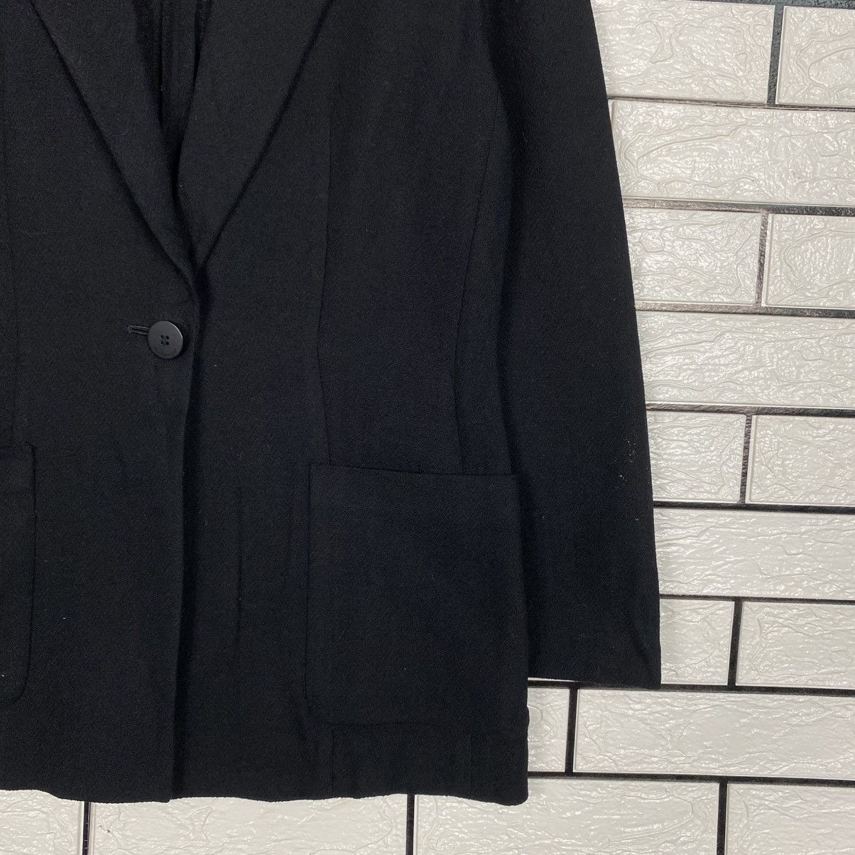 Burberry 📌Rich Black Button Jacket Burberrys Size US XXS / EU 40 - 6 Thumbnail