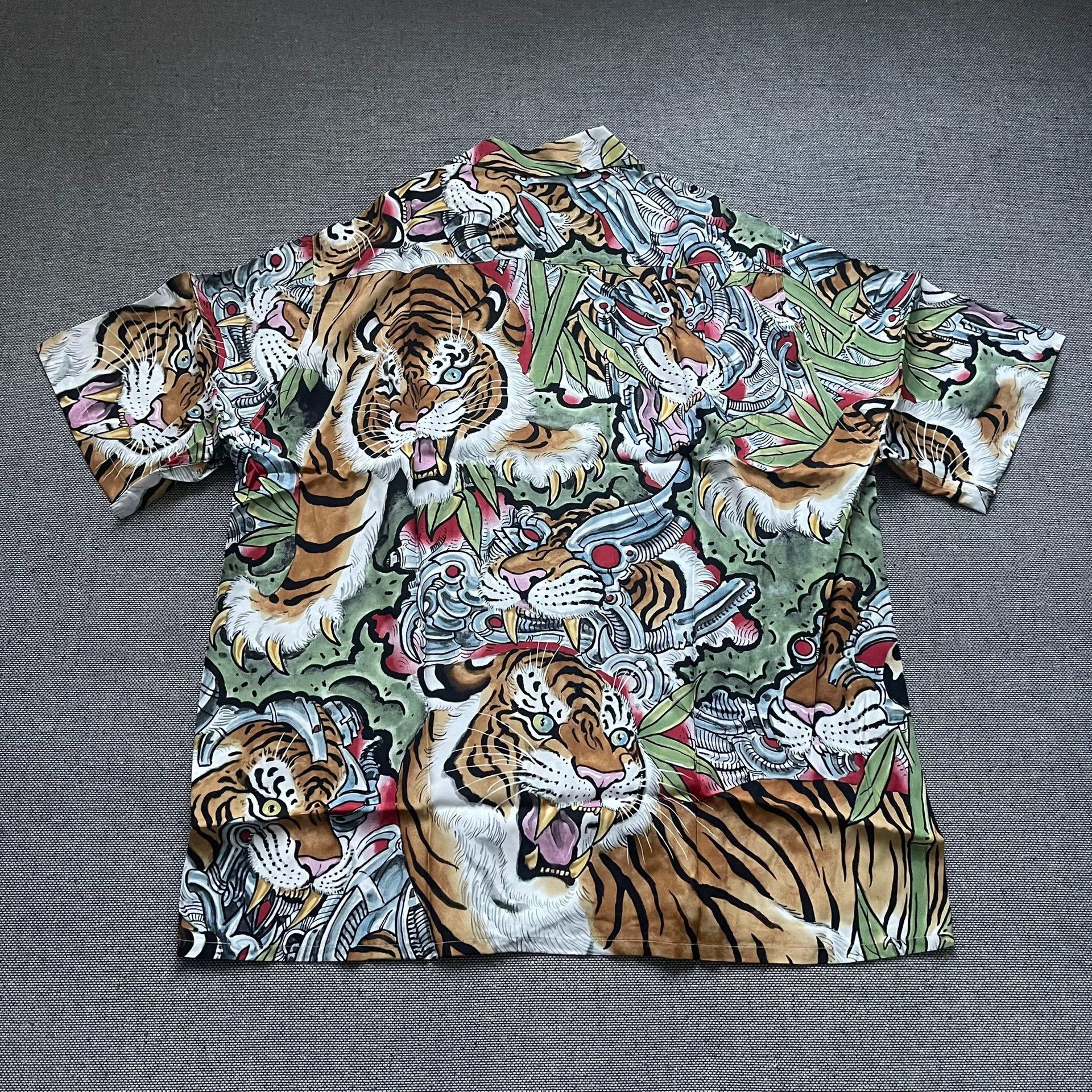 Wacko Maria Wacko Maria x Tim Lehi 23SS Tiger Hawaiian L (New) Size US L / EU 52-54 / 3 - 2 Thumbnail