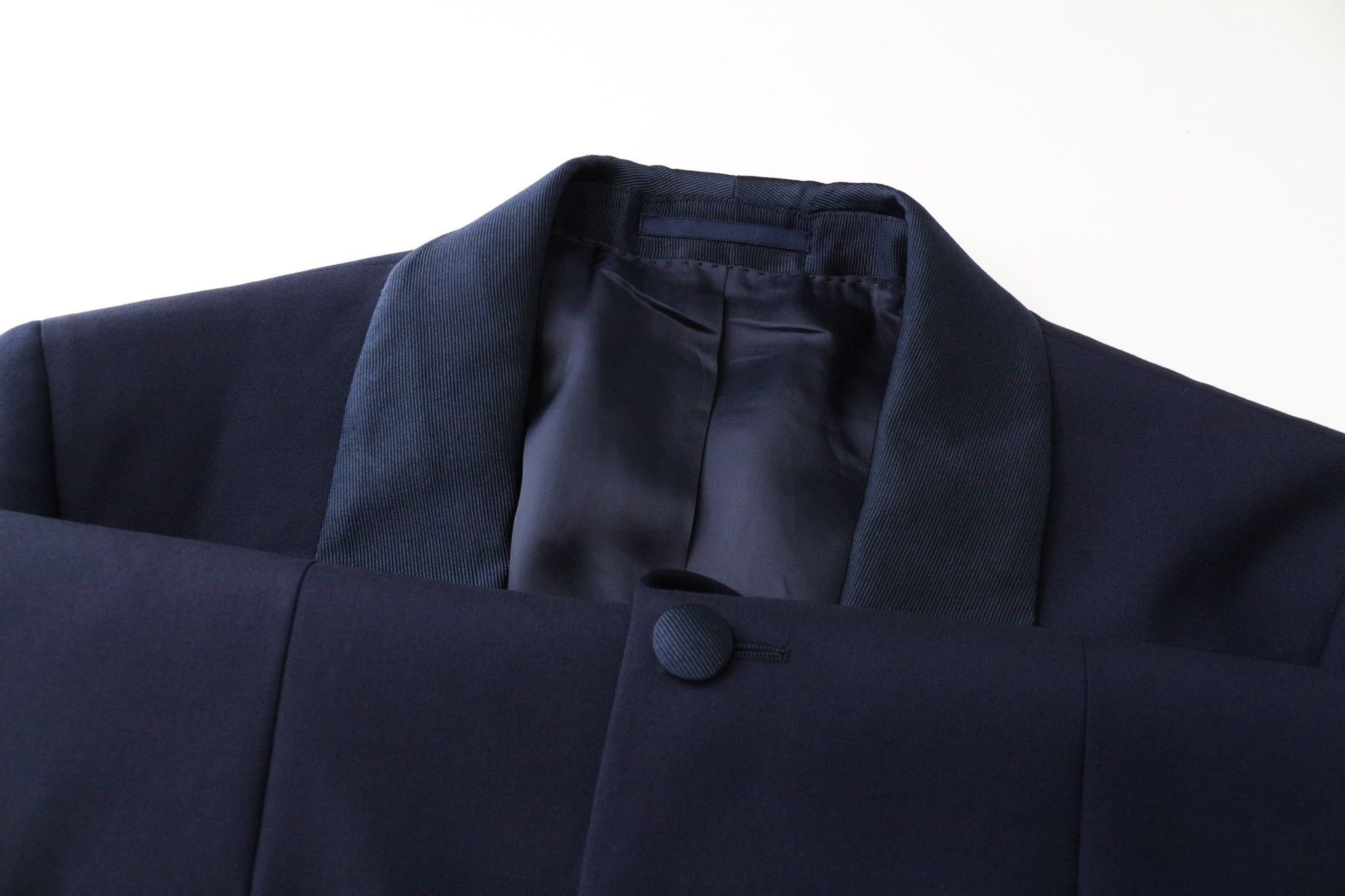 Suitsupply HAVANA TUX UK38L Blue Wool S110s Suit 74760 Size 38L - 7 Thumbnail