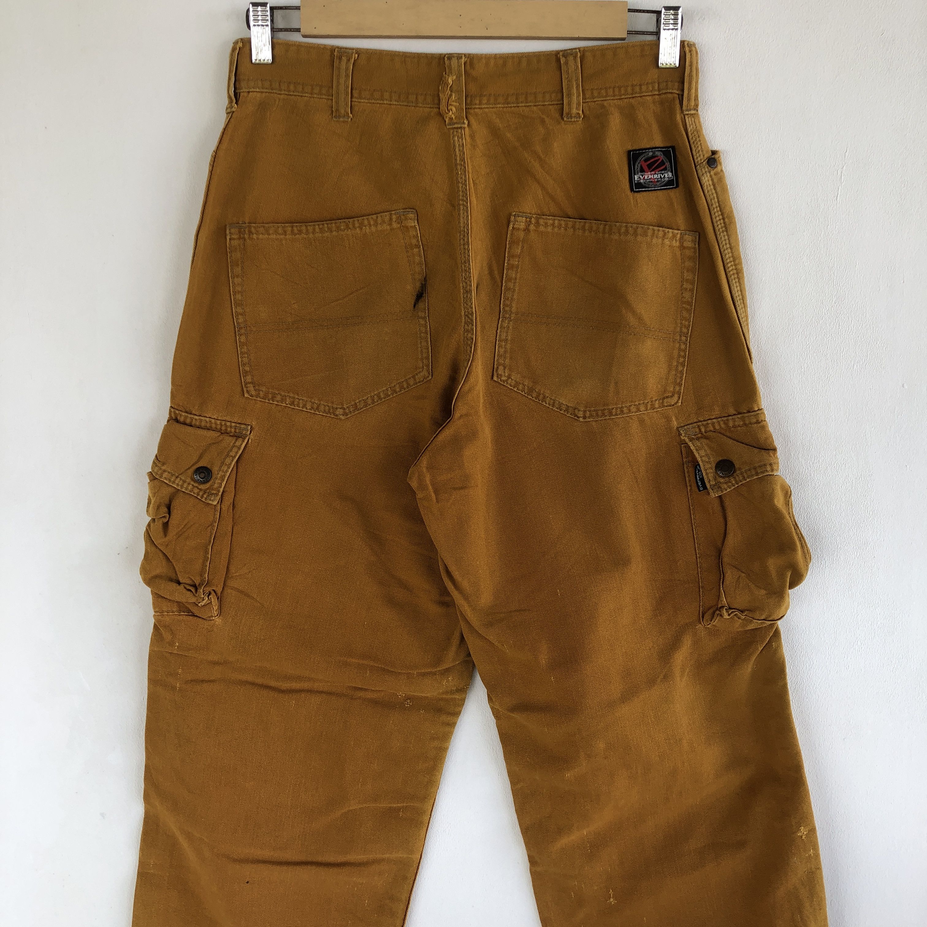 Japanese Brand Vintage Japanese Cargo Pants Multi Pocket Utility Trousers Size US 30 / EU 46 - 4 Thumbnail