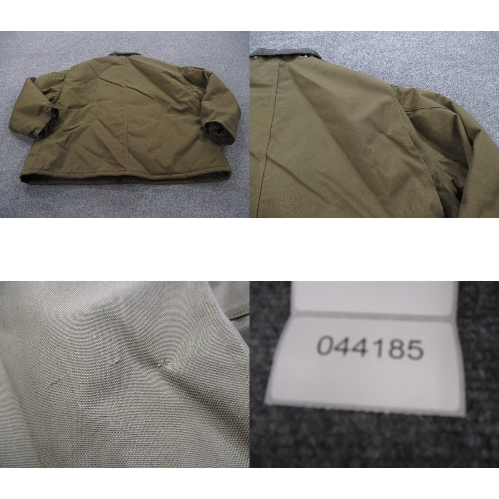 Carhartt Carhartt Jacket Mens 3XL Canvas Puffer Lined Workwear Coat Barn Outdoor Vintage Bomber Jacket Mens Brown Canvas Coat Size US XXL / EU 58 / 5 - 9 Thumbnail